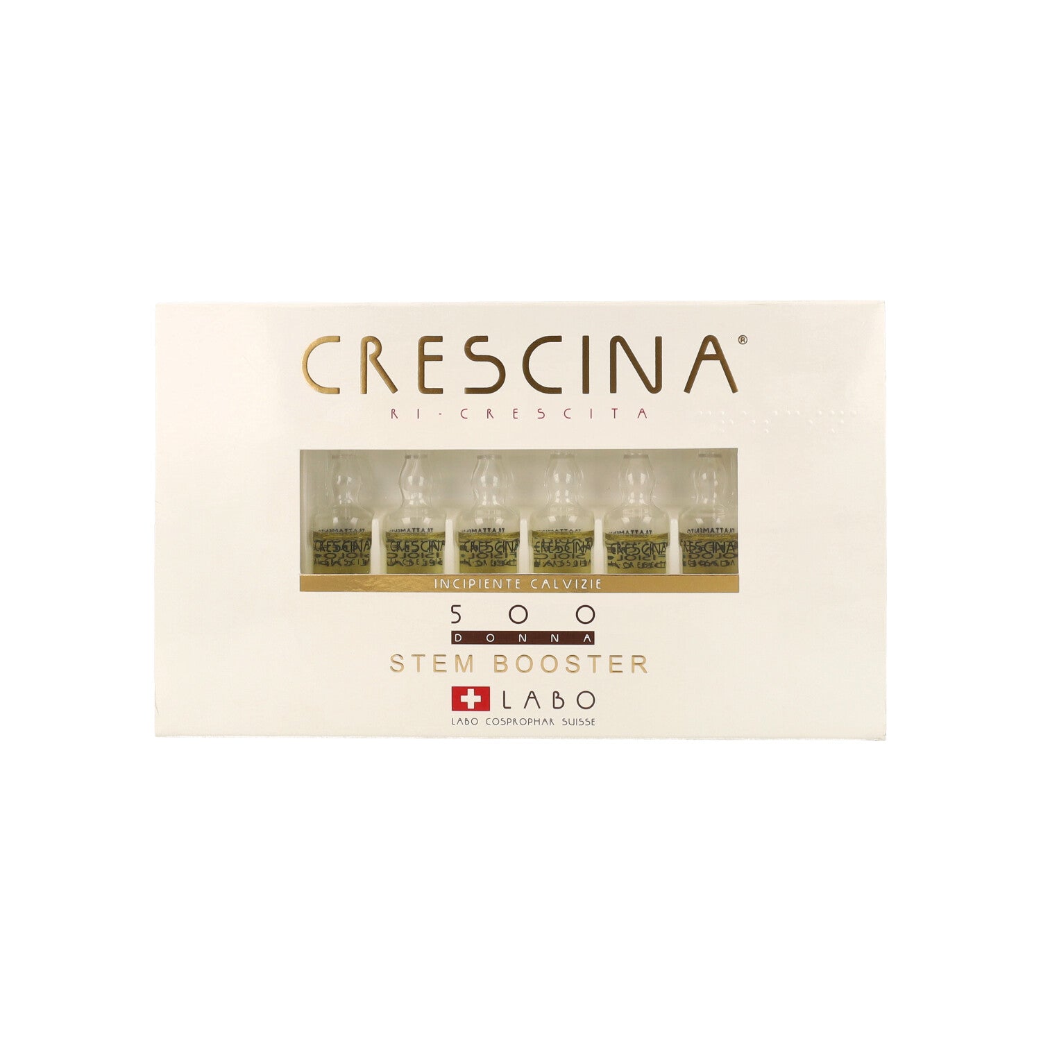 CRESCINA RI CRESCITA 12FLL+1FLC 500 DONNA STEM BOOSTER LABO EUROPA              #CCP_CAP#