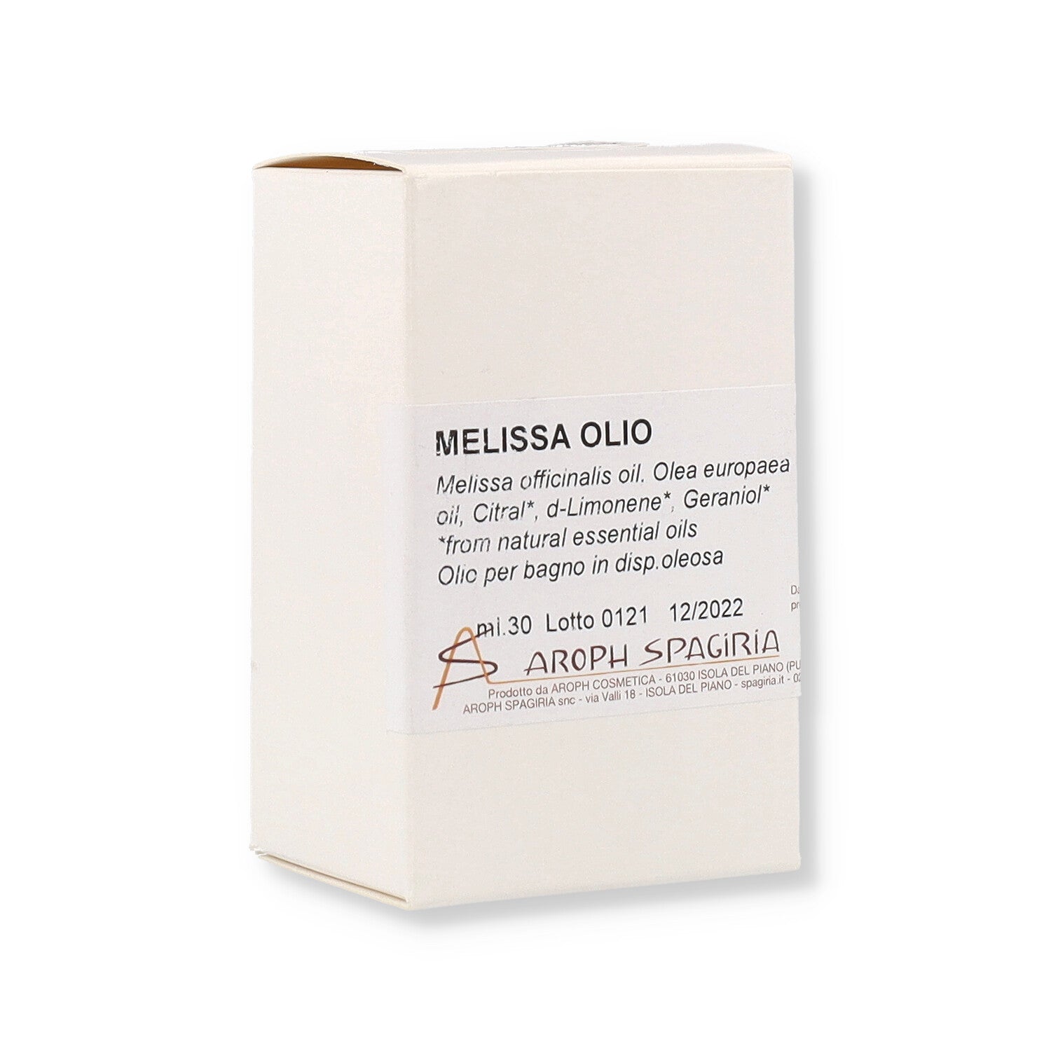 MELISSA OLIO BAGNO - 30ML