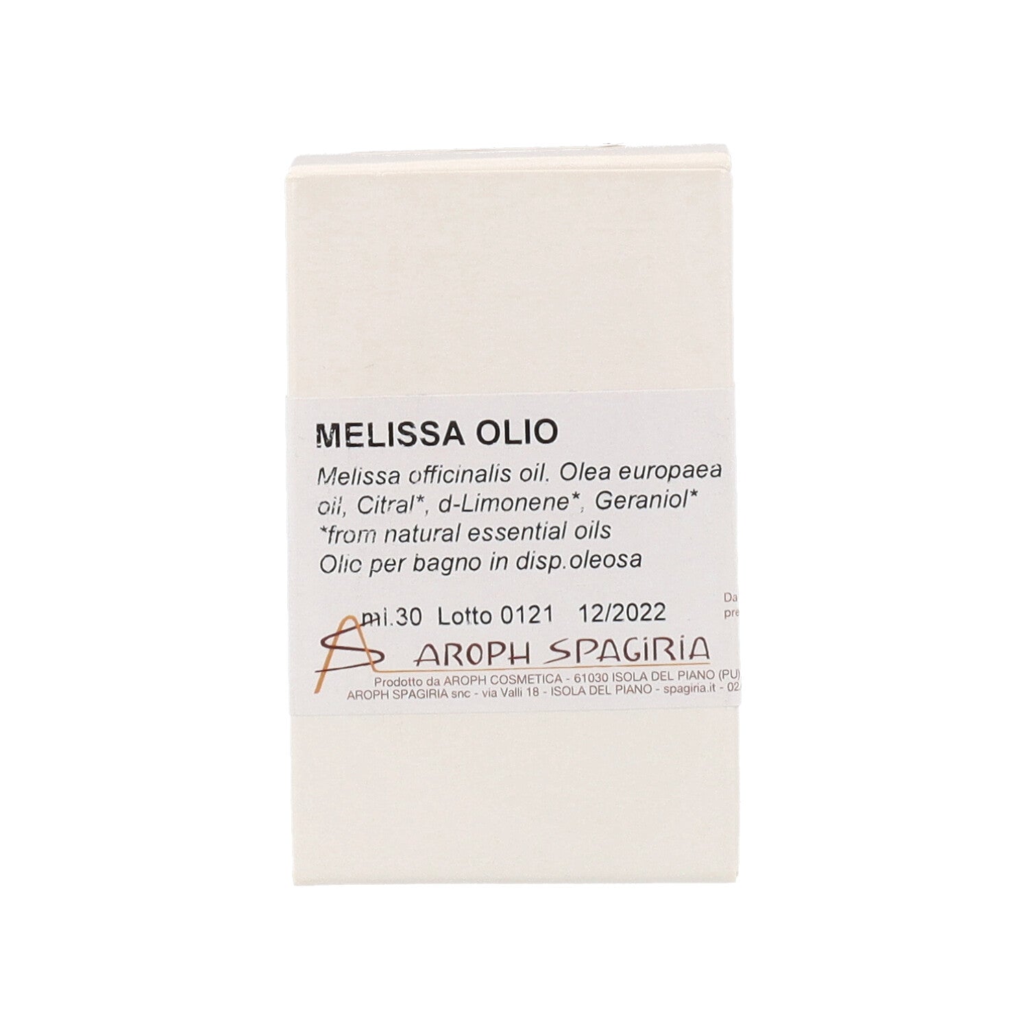 MELISSA OLIO BAGNO - 30ML