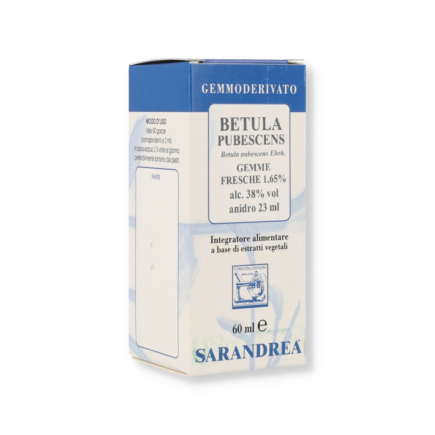 BETULA PUBESCENS GEMME MG - 60ML