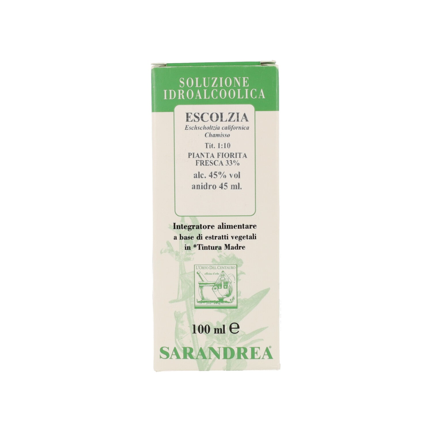 ESCOLZIA GTT - 100ML
