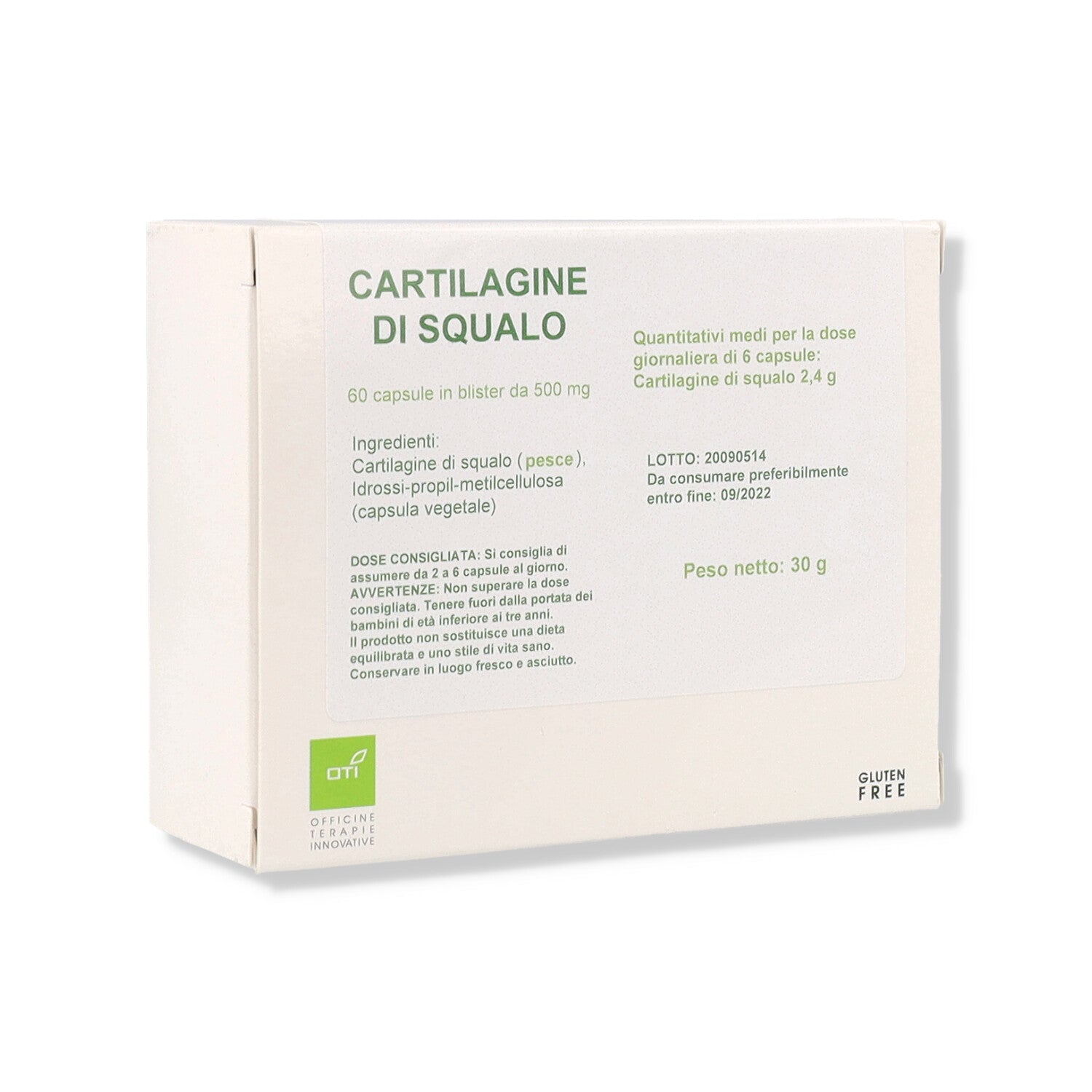 CARTILAGINE DI SQUALO - 60CPS