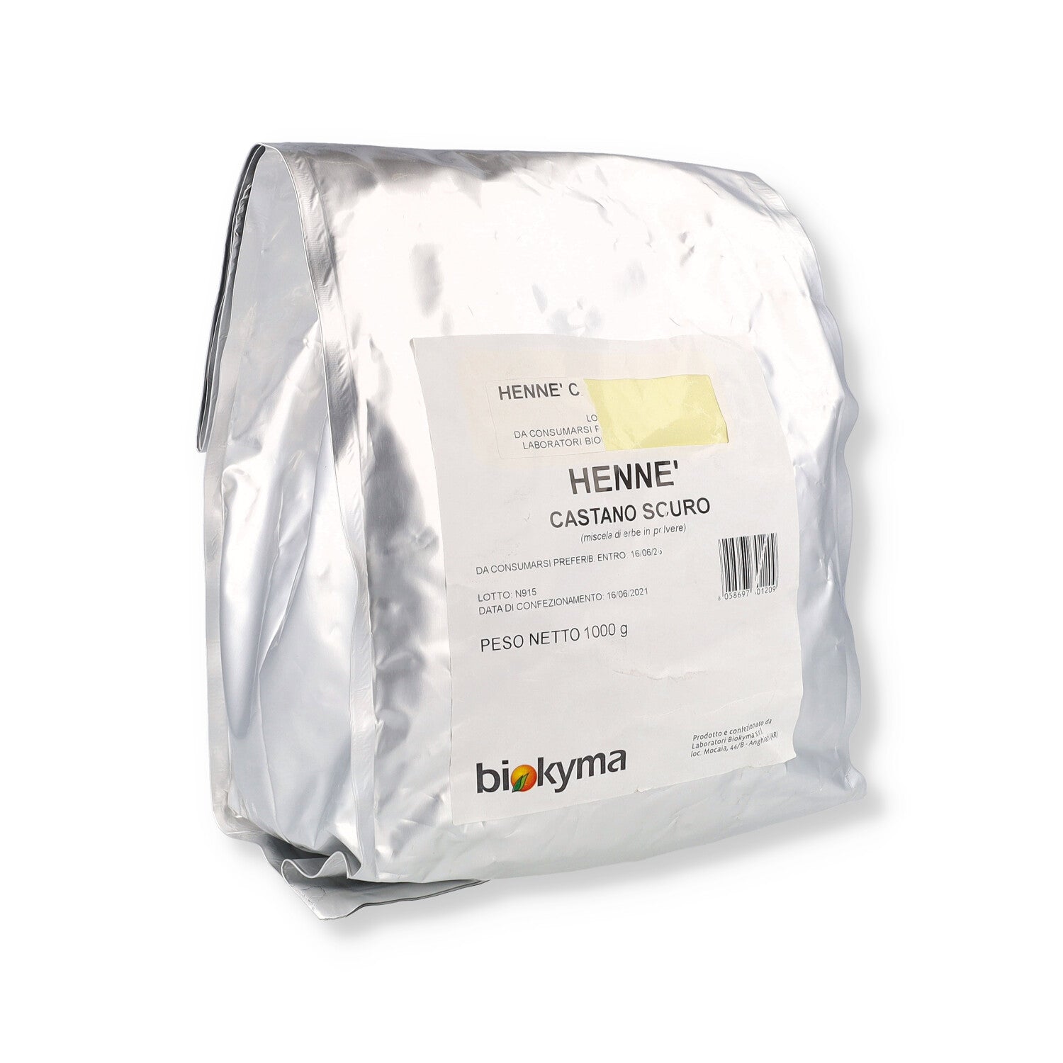 HENNE CASTANO SCURO KYMA 1KG