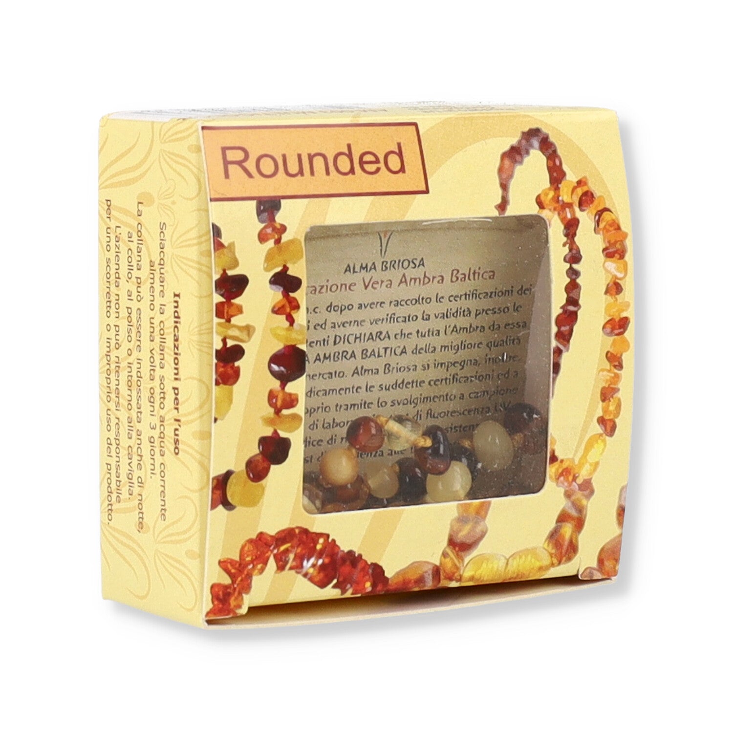 ALMABABY COLLANINA AMBRA BABY ROUNDED MULTICOLOR