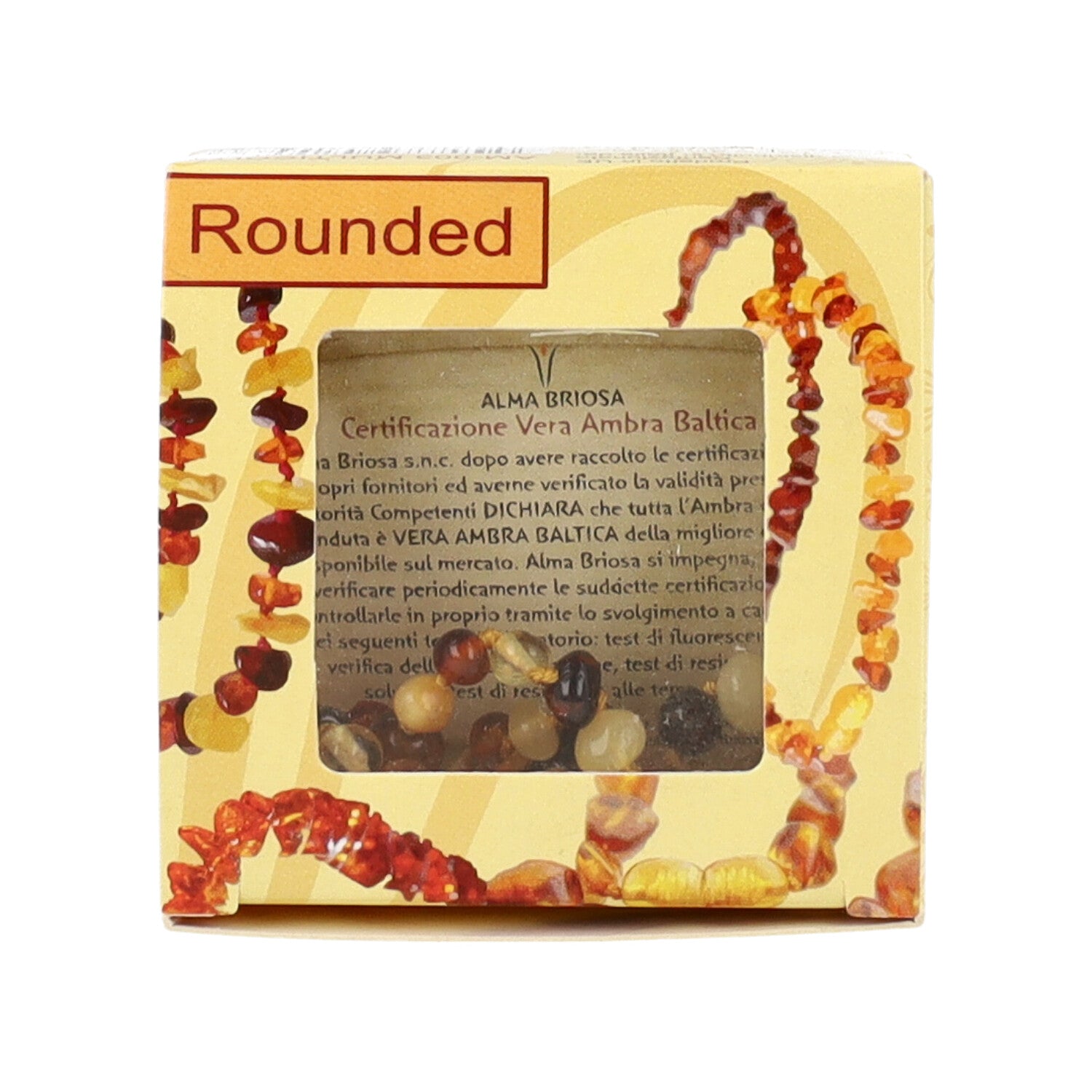 ALMABABY COLLANINA AMBRA BABY ROUNDED MULTICOLOR