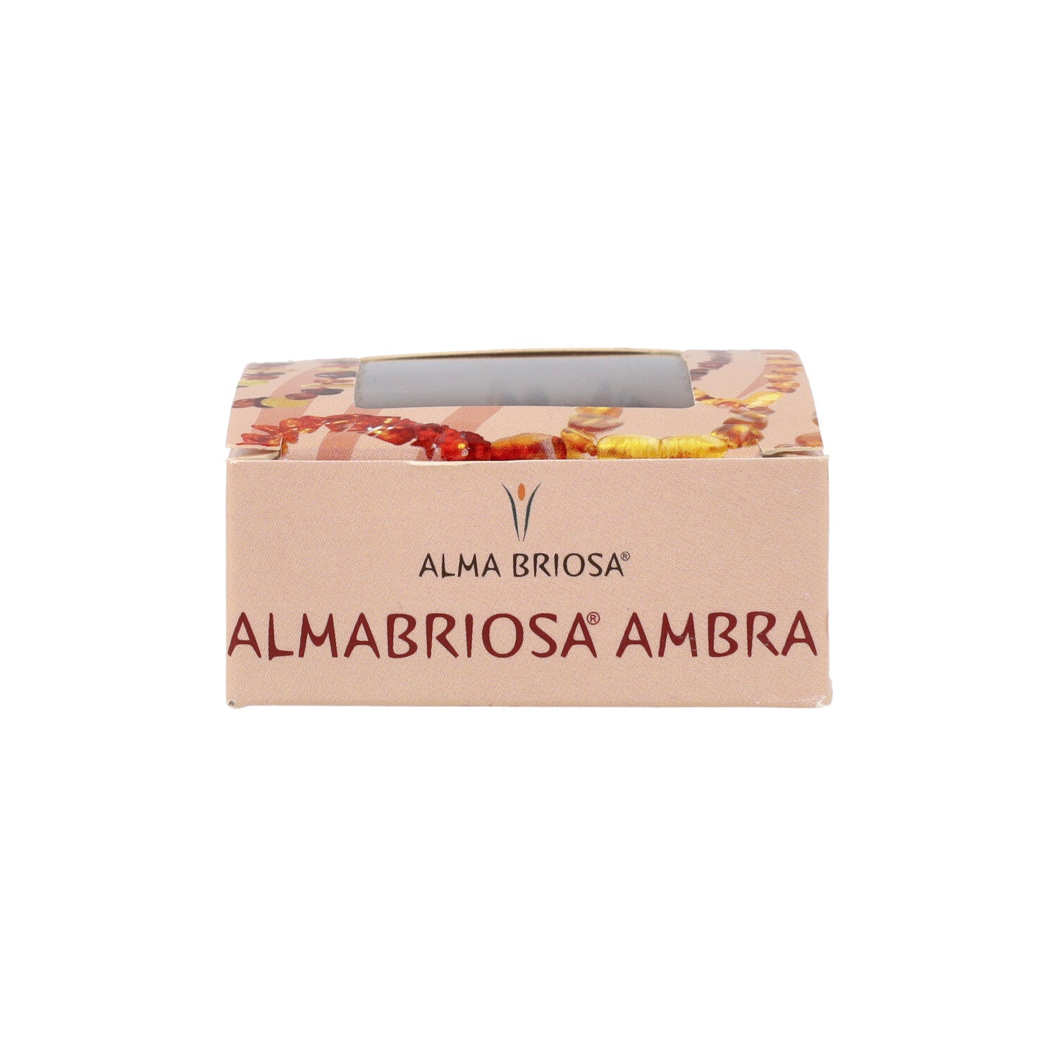 ALMABABY COLLANINA AMBRA MAMMA COGNAC