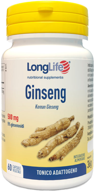 LONGLIFE GINSENG 5% 60CPS