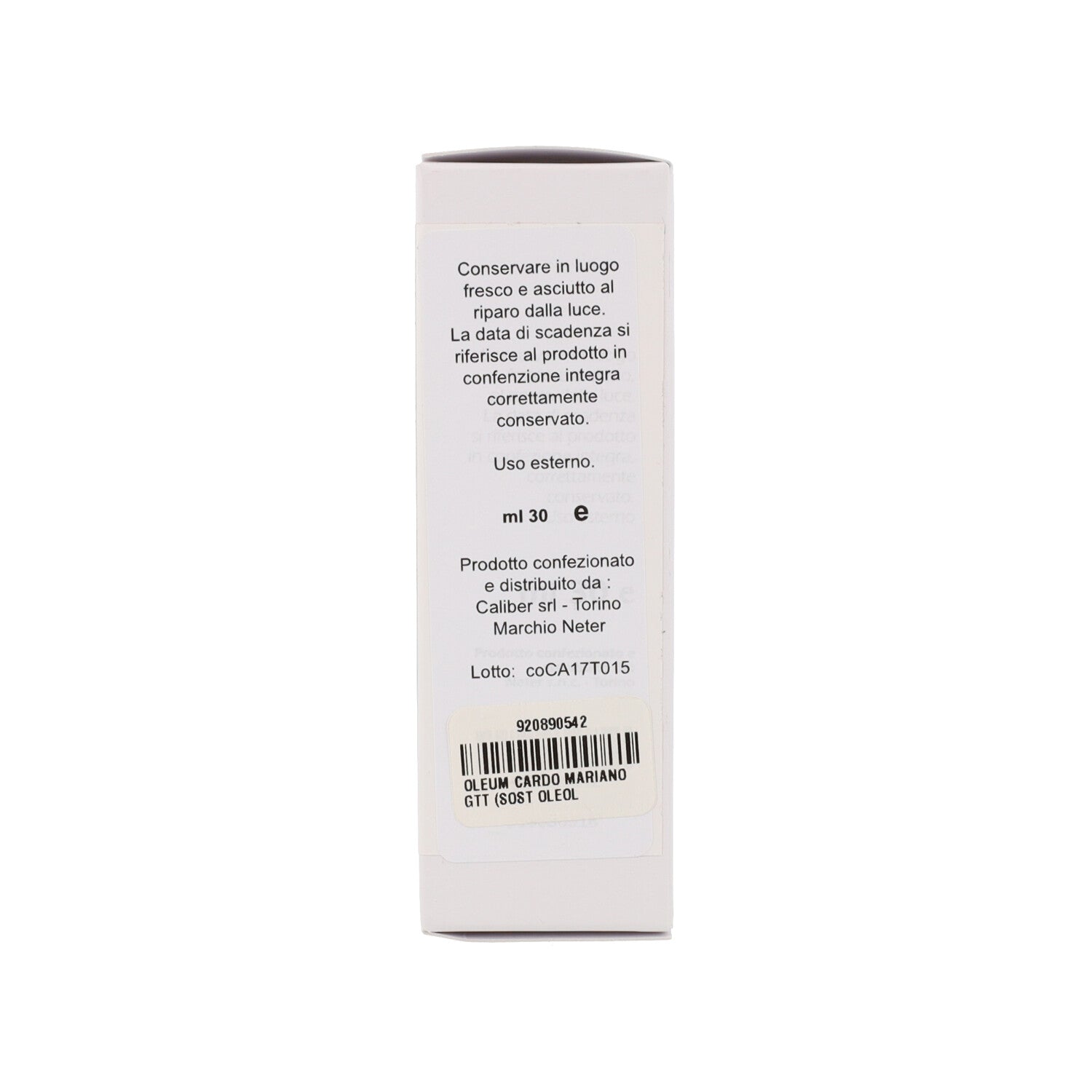 OLEUM CARDO MARIANO - 30ML