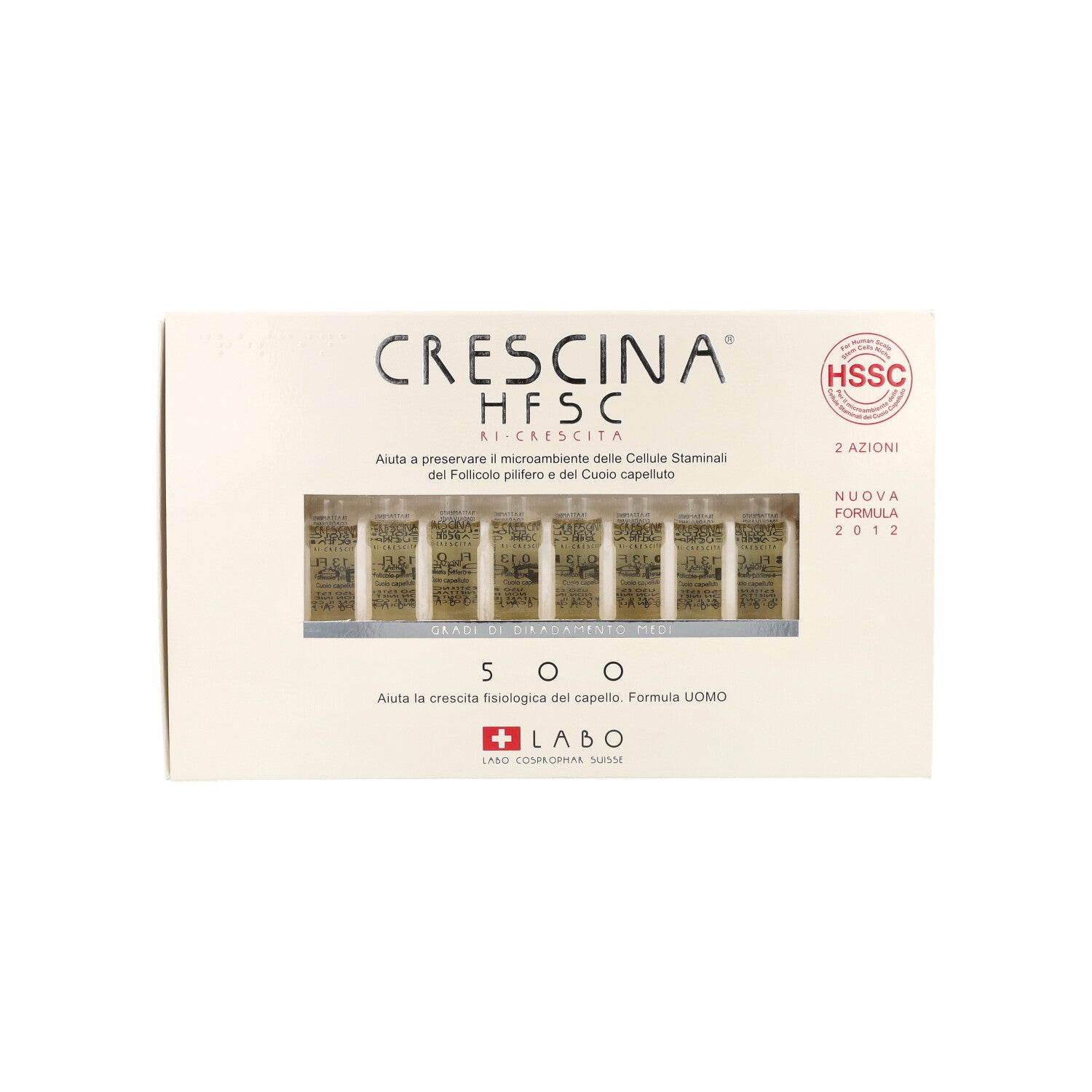 CRESCINA HFSC 2AZ 500 U 10FLL (02382) LABO                                      #CCP_CAP#