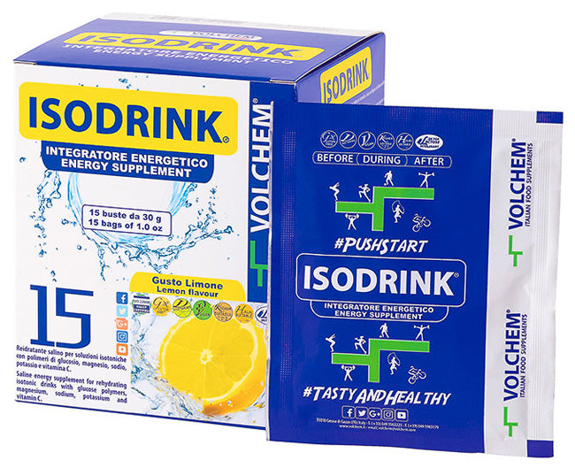 ISODRINK POLVERE LIMONE 15 BUSTE