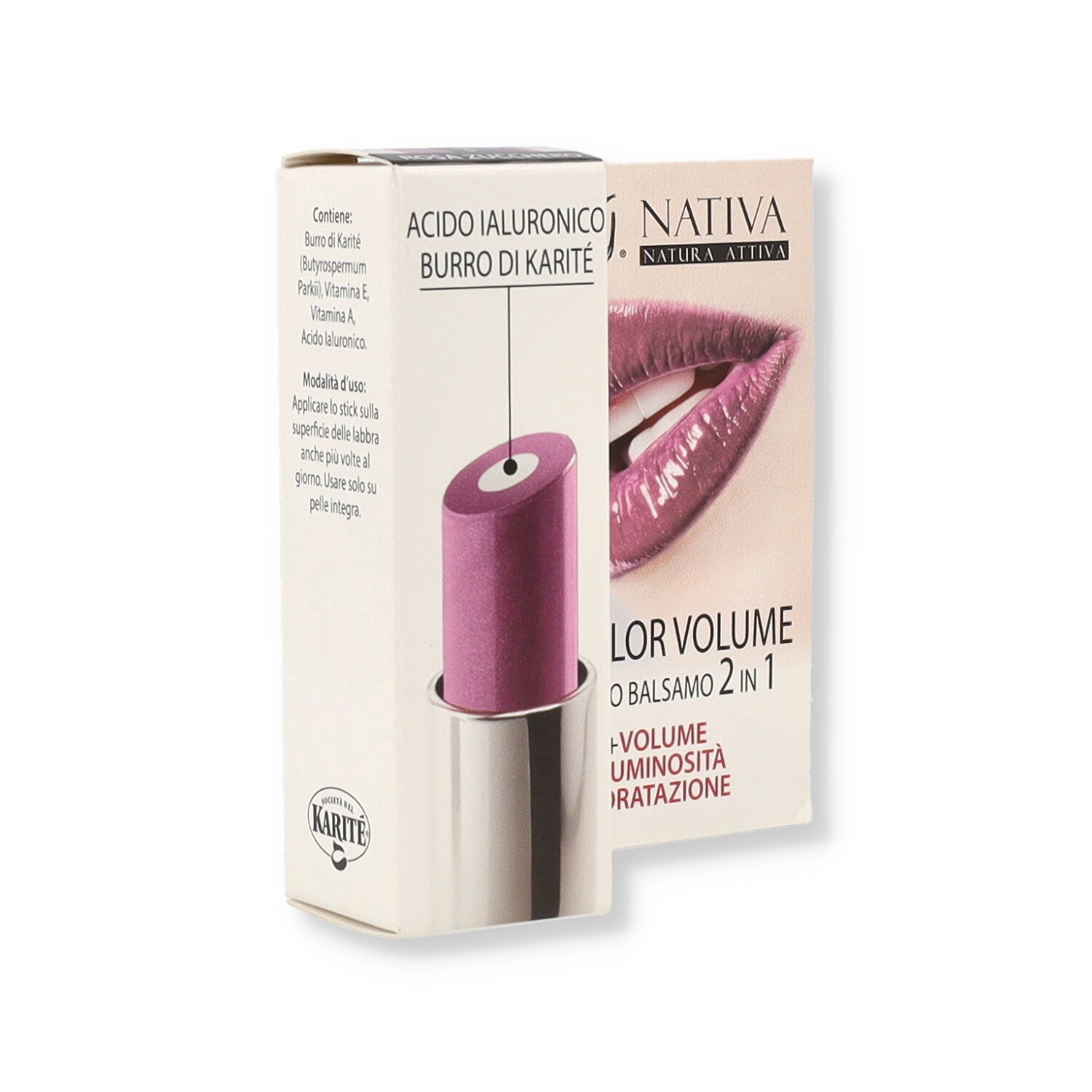 NAJTU NATIVA LIP VOLUME 3 ROSA
