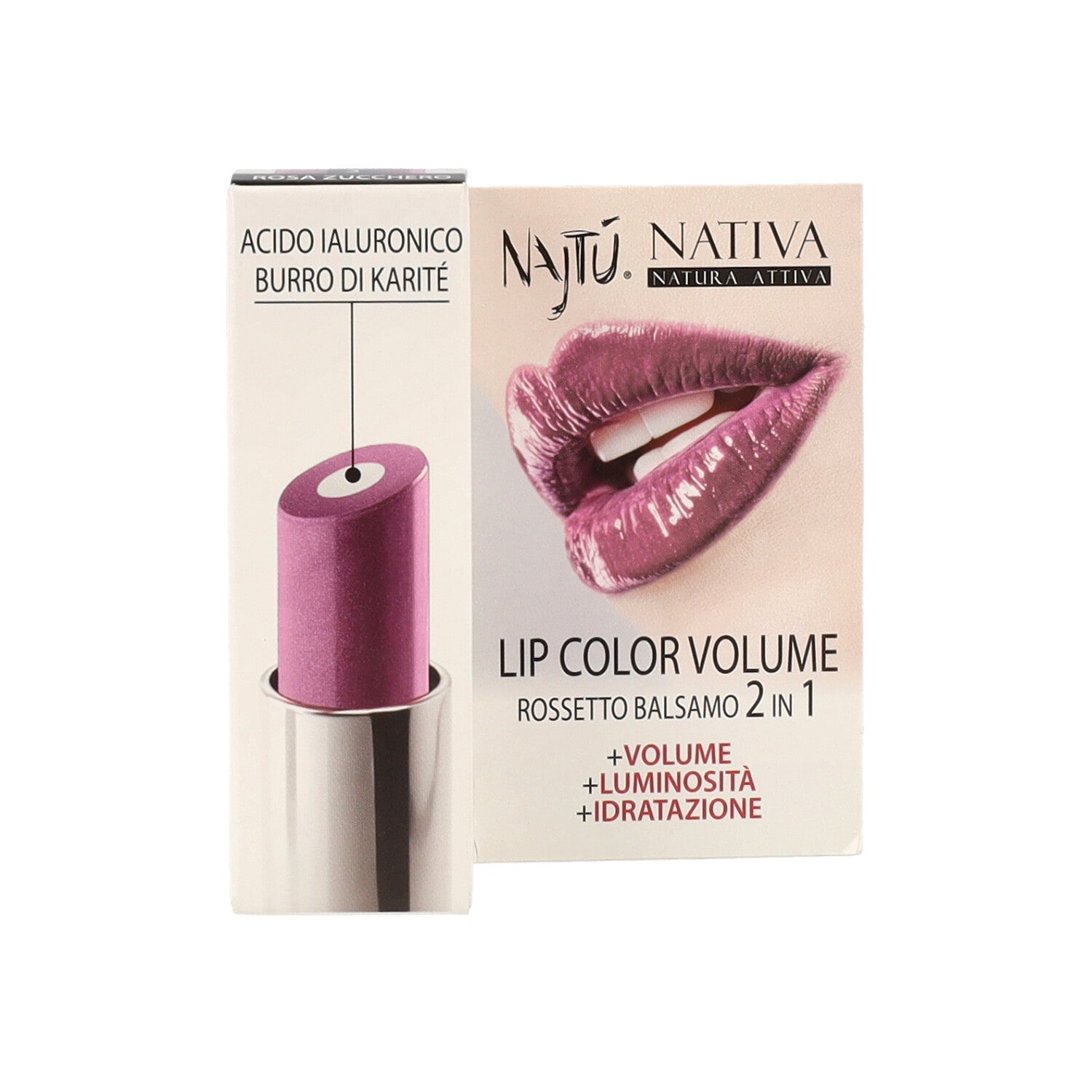 NAJTU NATIVA LIP VOLUME 3 ROSA
