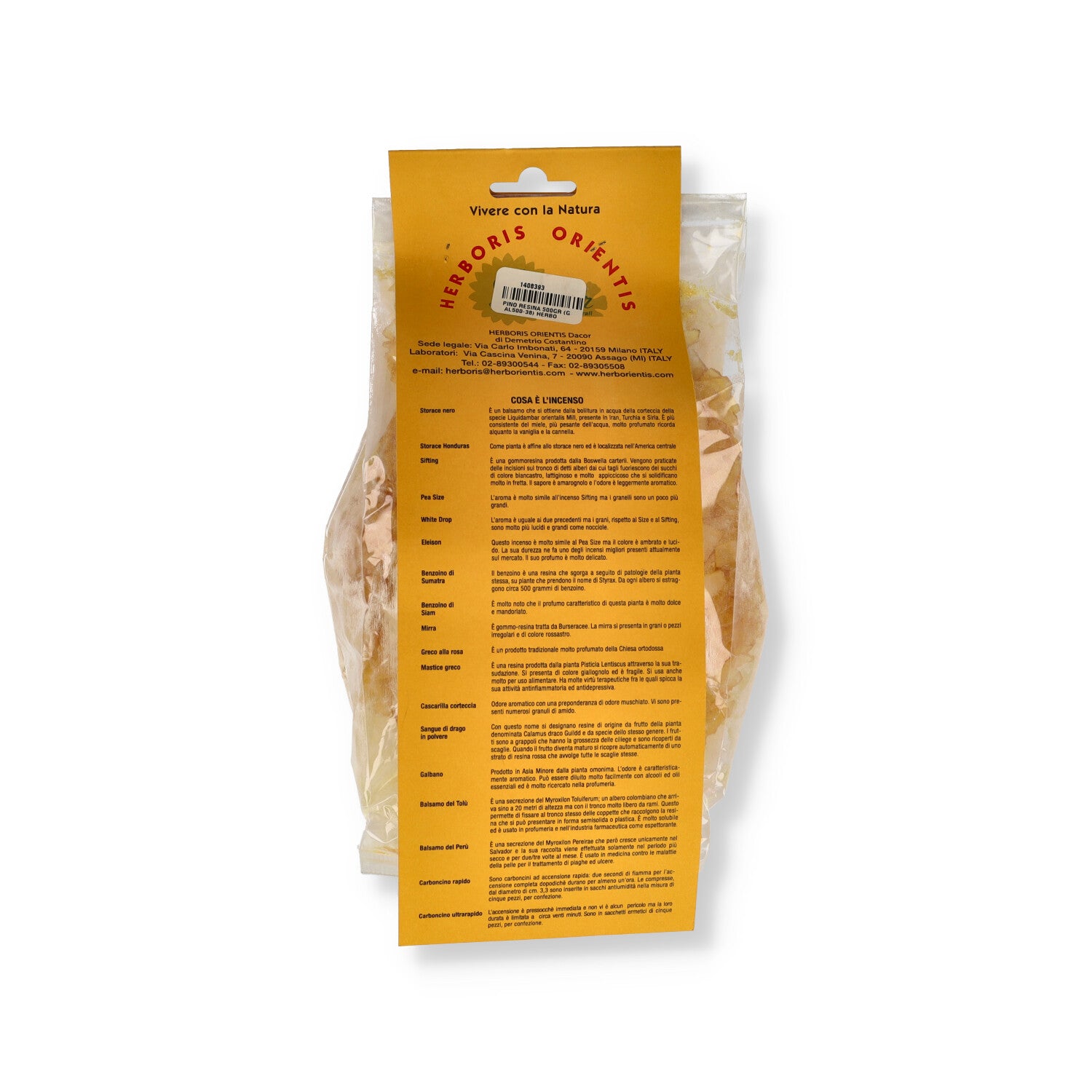 PINO RESINA 500GR