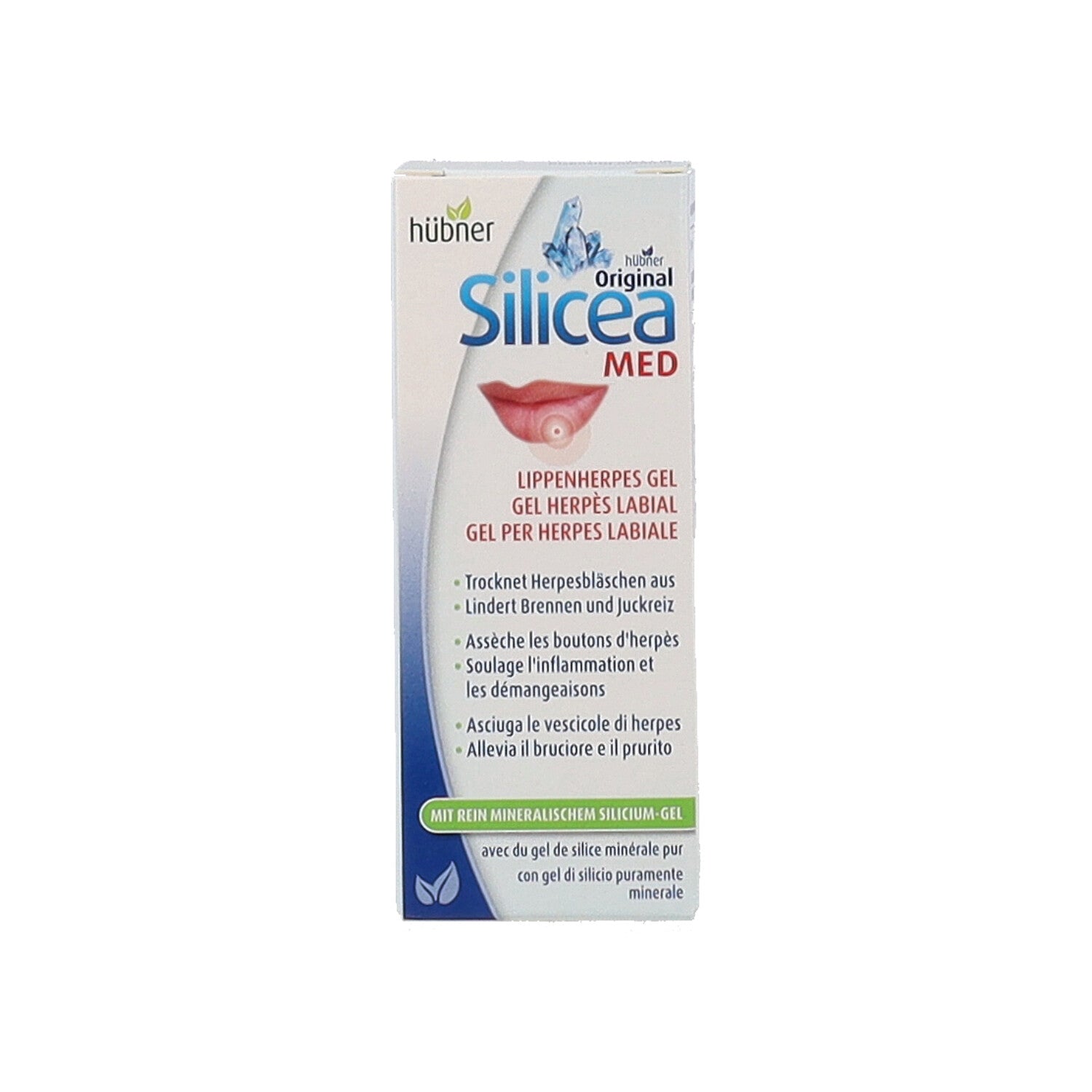 HUBNER SILICEA GEL HERPES LABBRA
