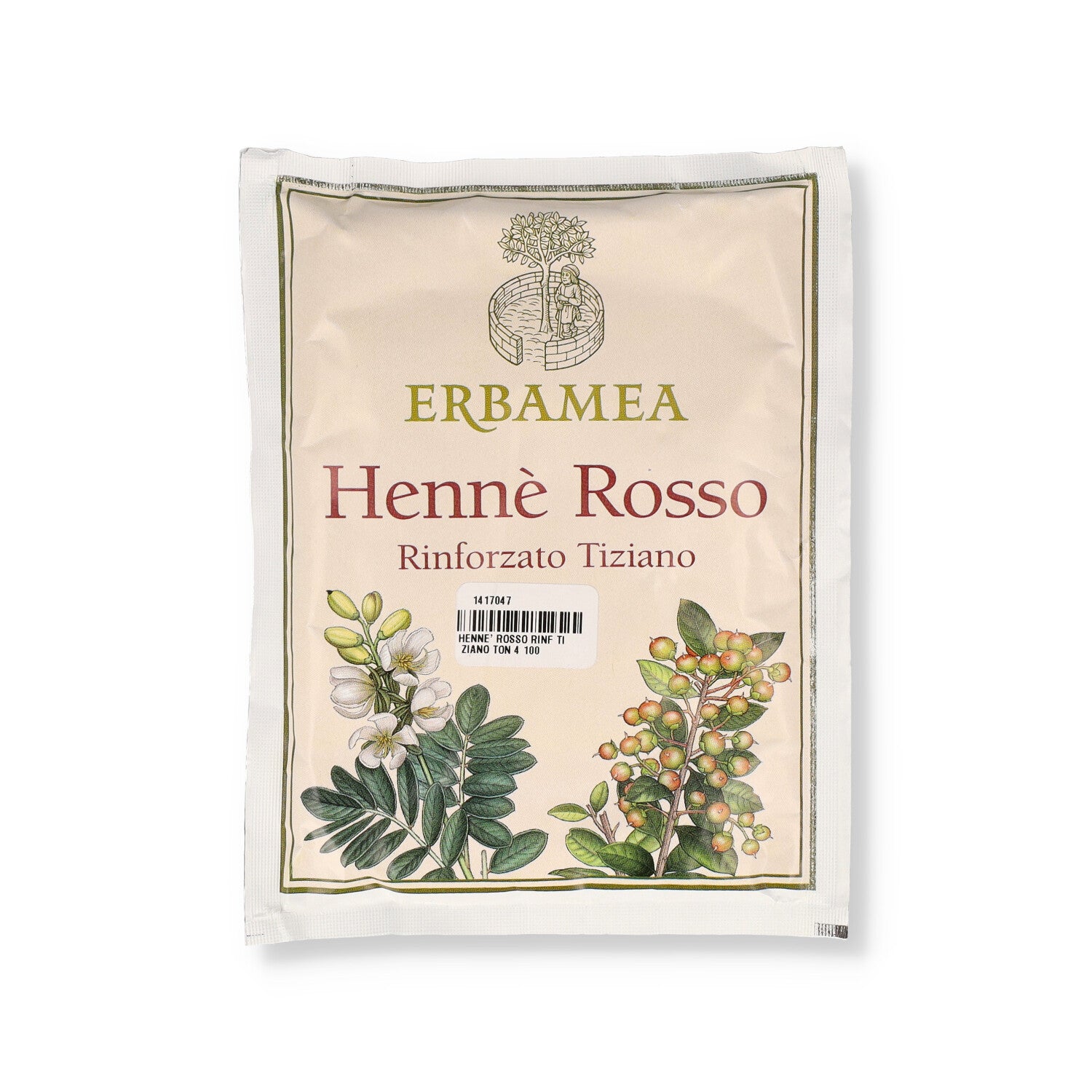 HENNE' ROSSO RINFORZATO TIZIANO 100G