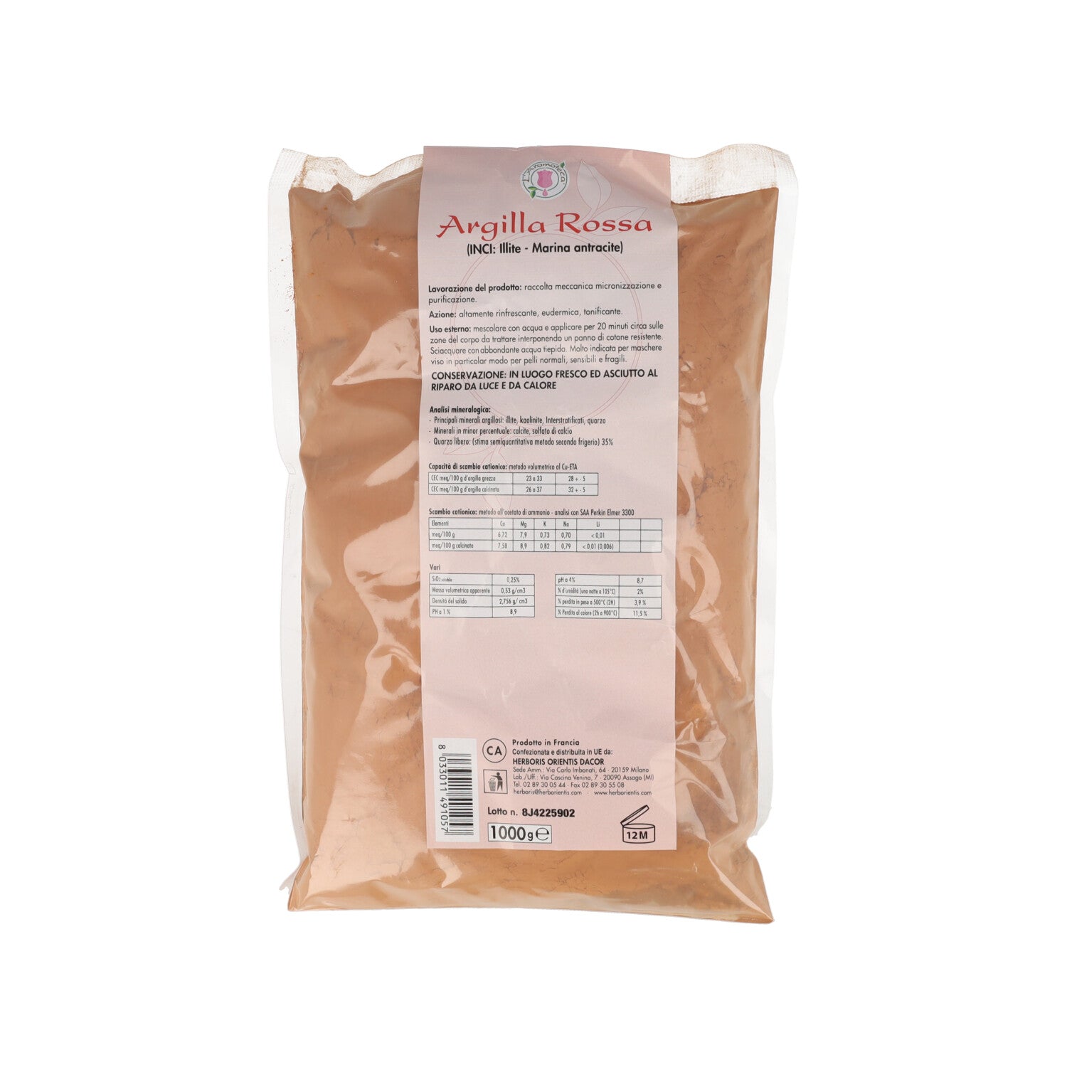 ARGILLA ROSSA FINE 1KG