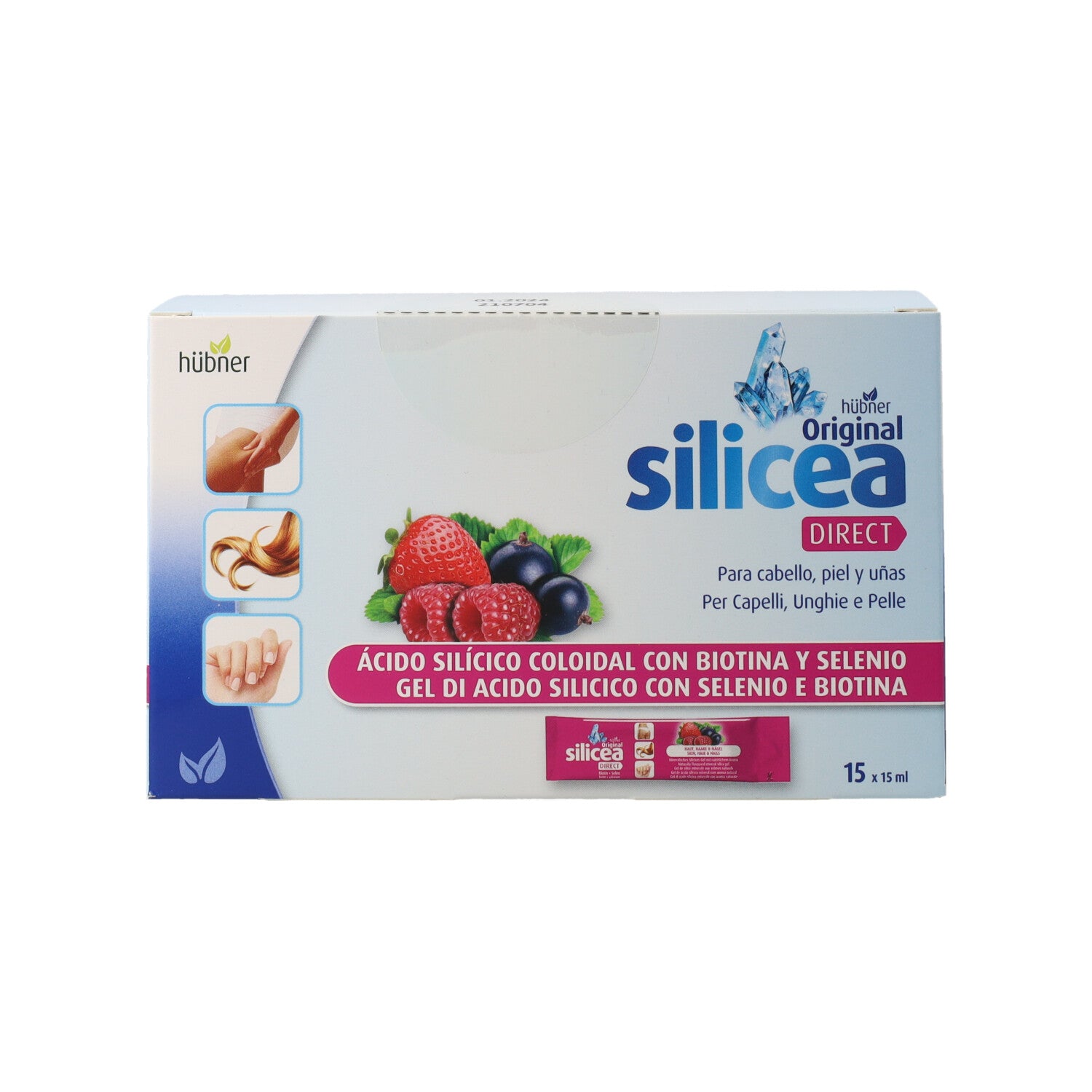 ORIGINAL SILICEA DIRECT FRUTTI ROSSI 15BUSTE