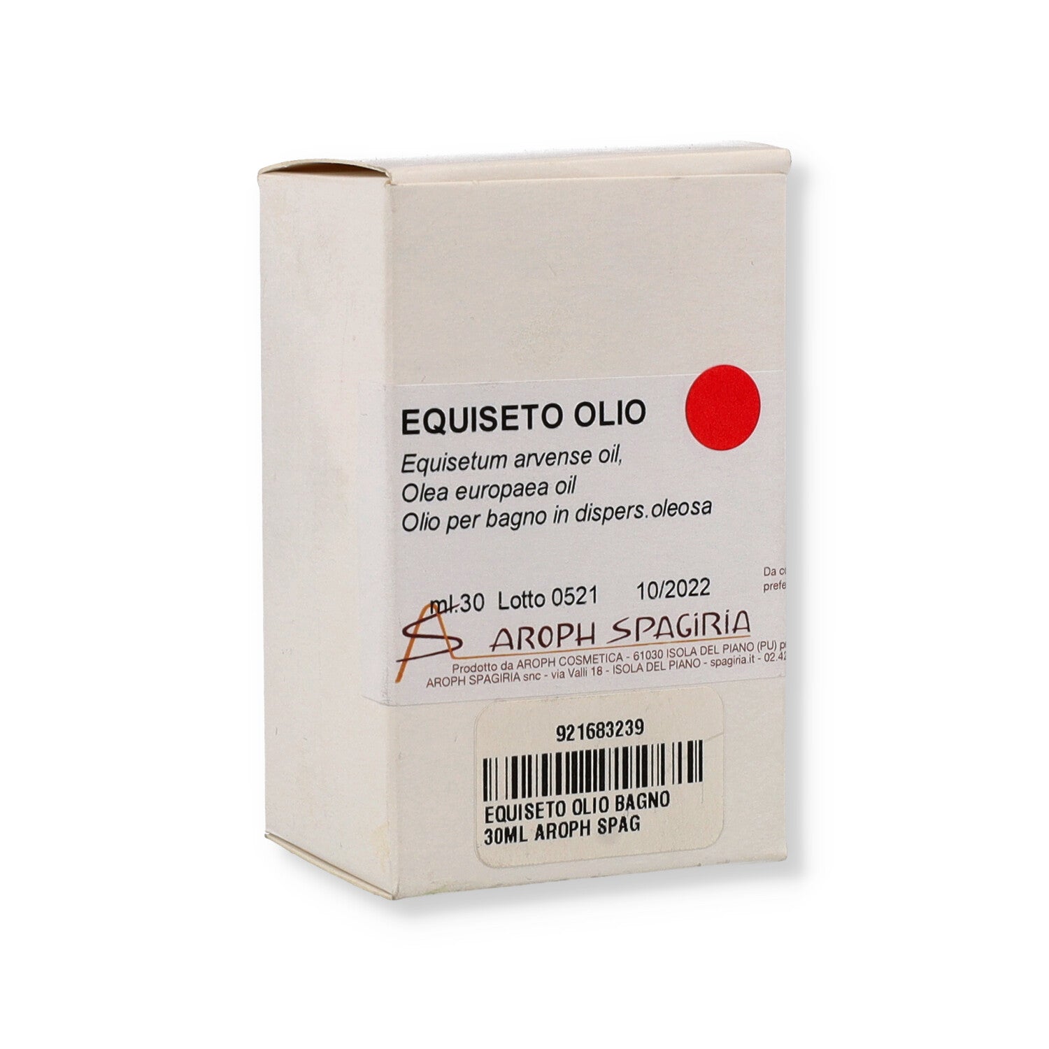 EQUISETO OLIO BAGNO 30ML