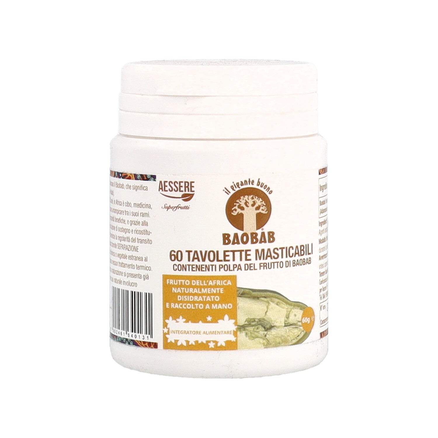 AESSERE BAOBAB  60 TAV MASTICABILI