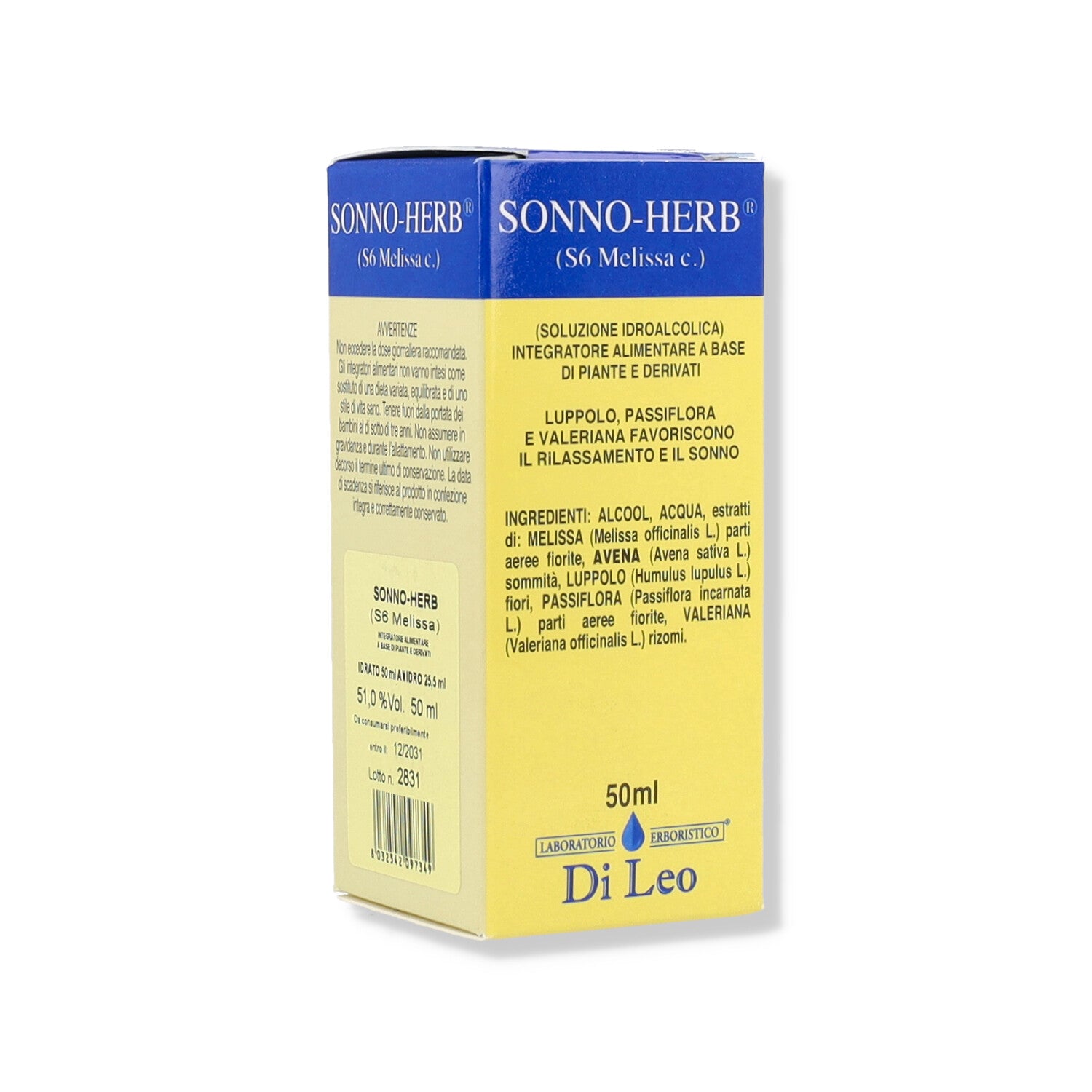 SONNO-HERB COMPOSTO (S6 MELISSA) - 50 ML