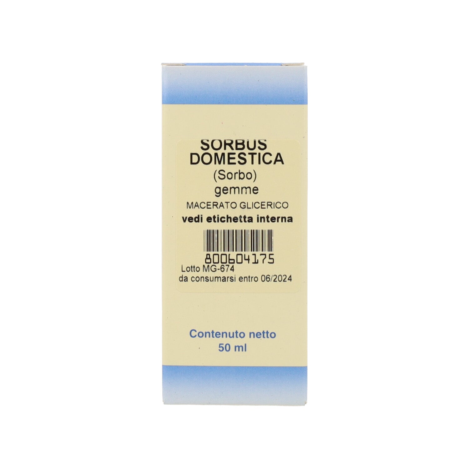 SORBUS DOMESTICA 1DH 50ML MG