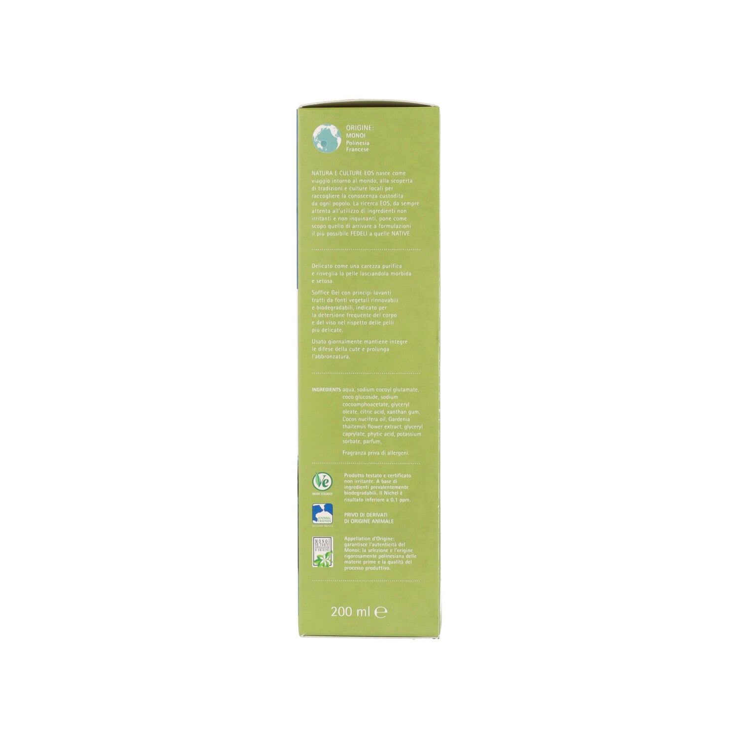 EOS MONOI BAGNODOCCIA GEL200ML