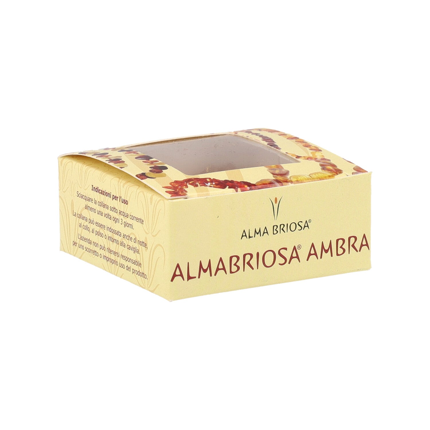 ALMABABY COLLANINA AMBRA BABY ROUNDED HONEY