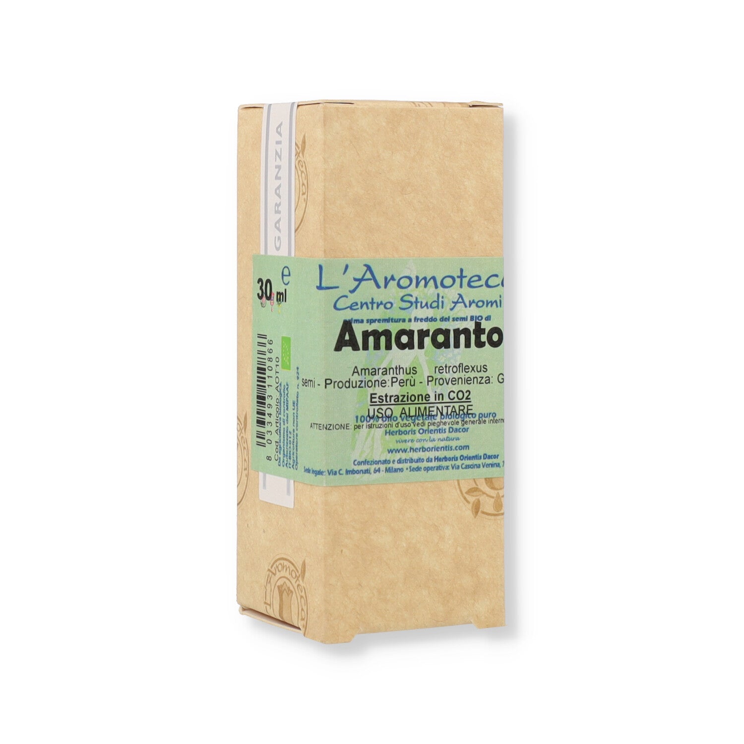 AMARANTO OLIO VEGETALE 30ML