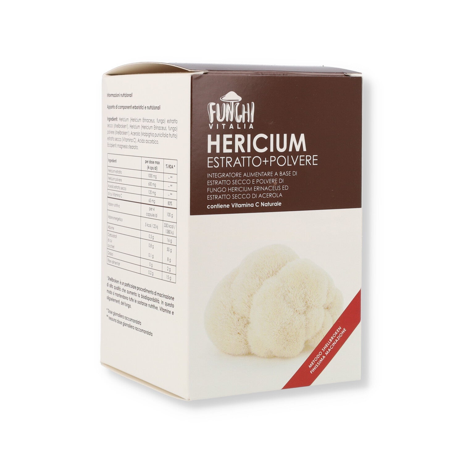HERICIUM ESTRATTO+POLVERE - 120 CPS