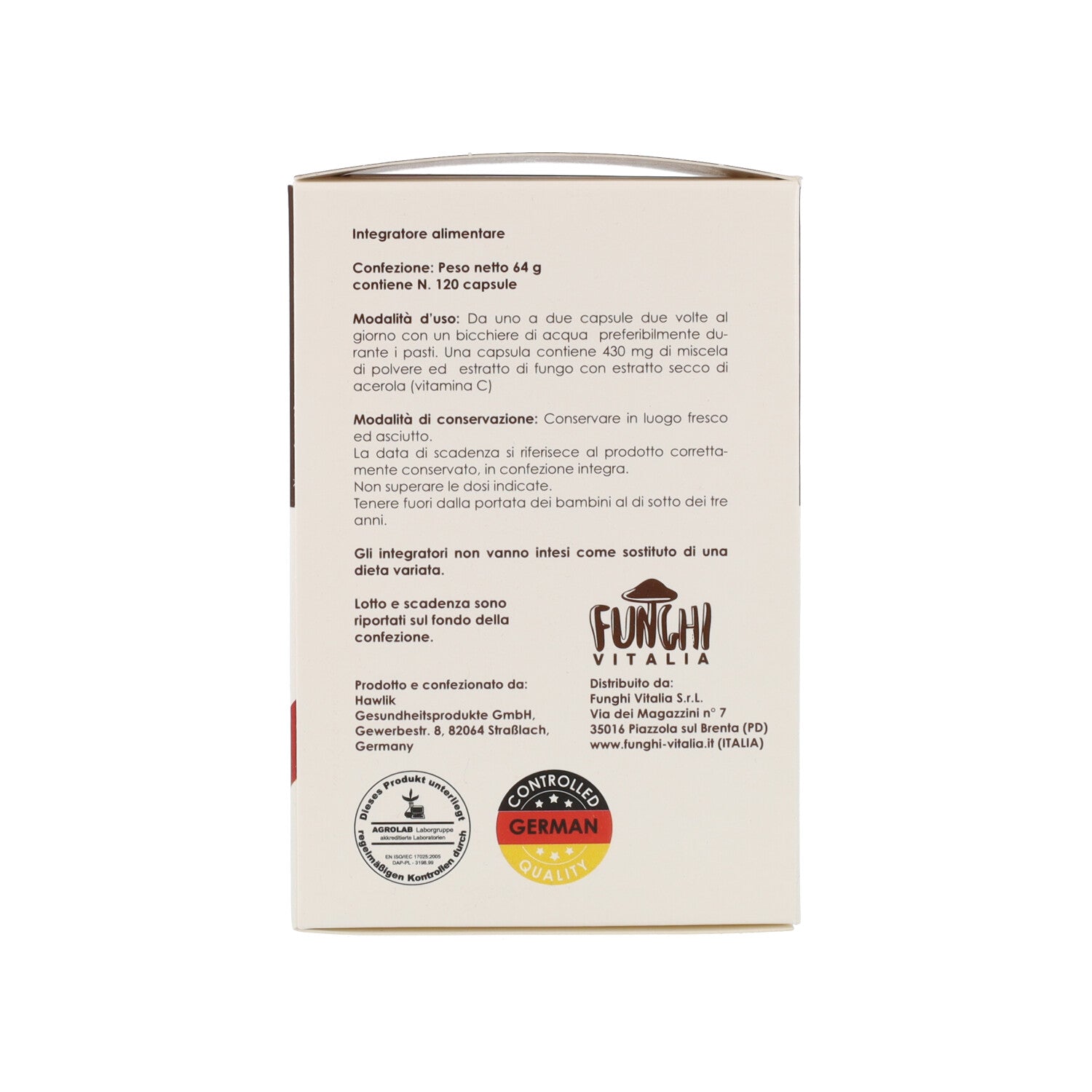 HERICIUM ESTRATTO+POLVERE - 120 CPS