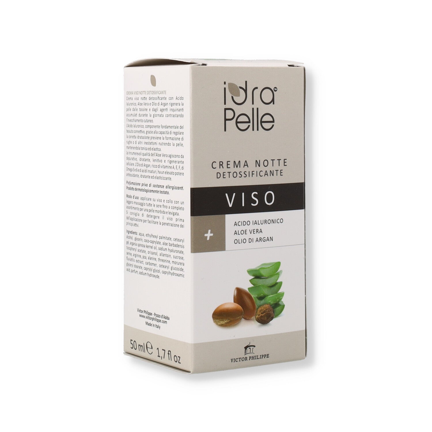 IDRAPELLE VISO CREMA NOTTE DETOSSIFICANTE