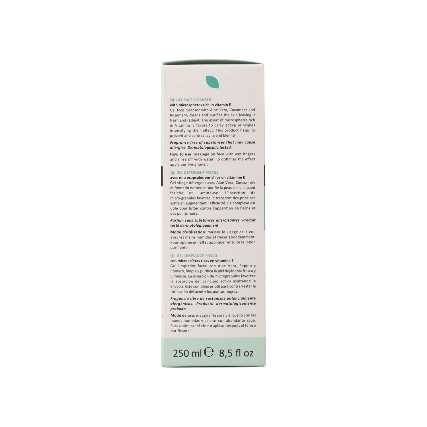 IDRAPELLE VISO GEL DETERGENTE