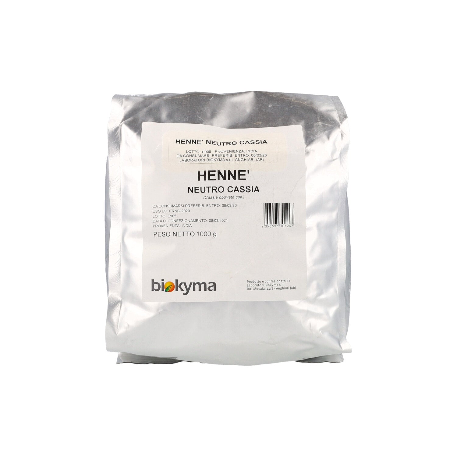 HENNE NEUTRO CASSIA 1KG