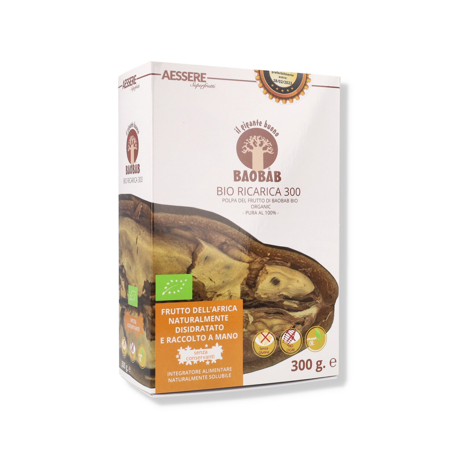 AESSERE BAOBAB RICARICA BIO 300G