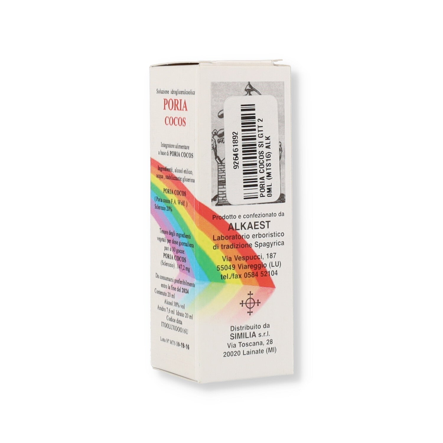 MTS16 PORIA COCOS - GOCCE 20ML