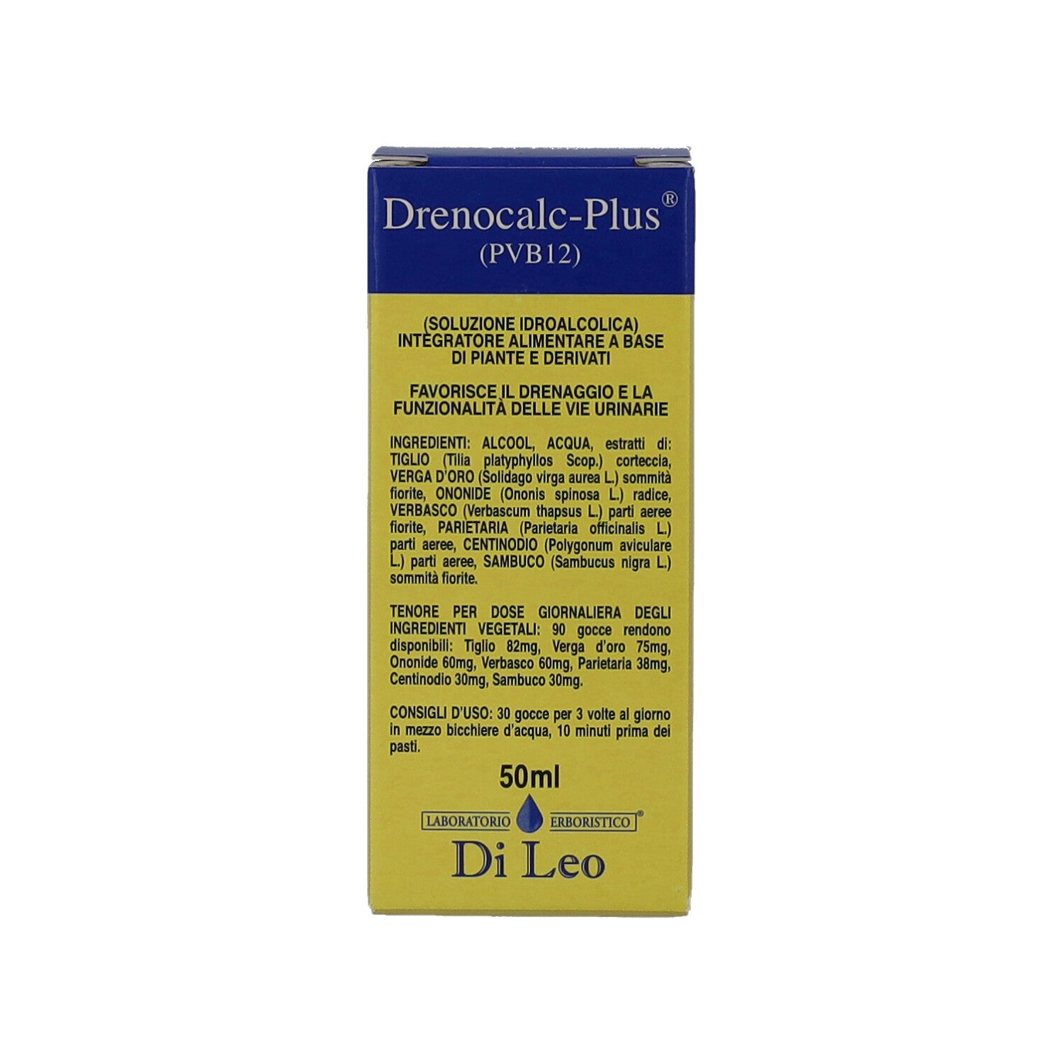 DRENOCALC-PLUS COMPOSTO PVB 12 - 50 ML