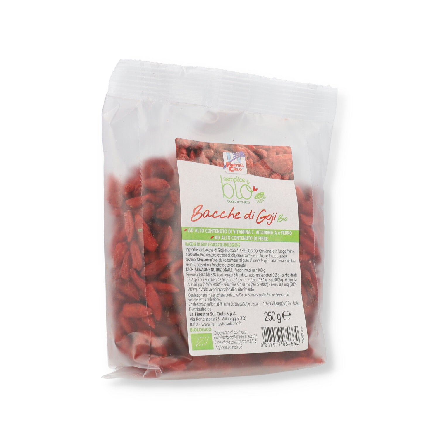 GOJI BACCHE BIO - 250G
