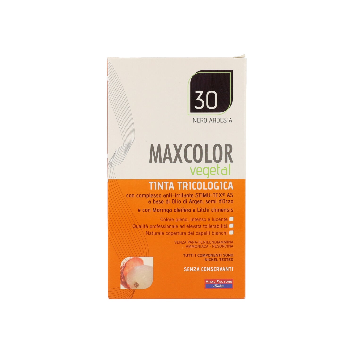 MAX COLOR VEGETAL 30 NERO ARDESIA 140ML