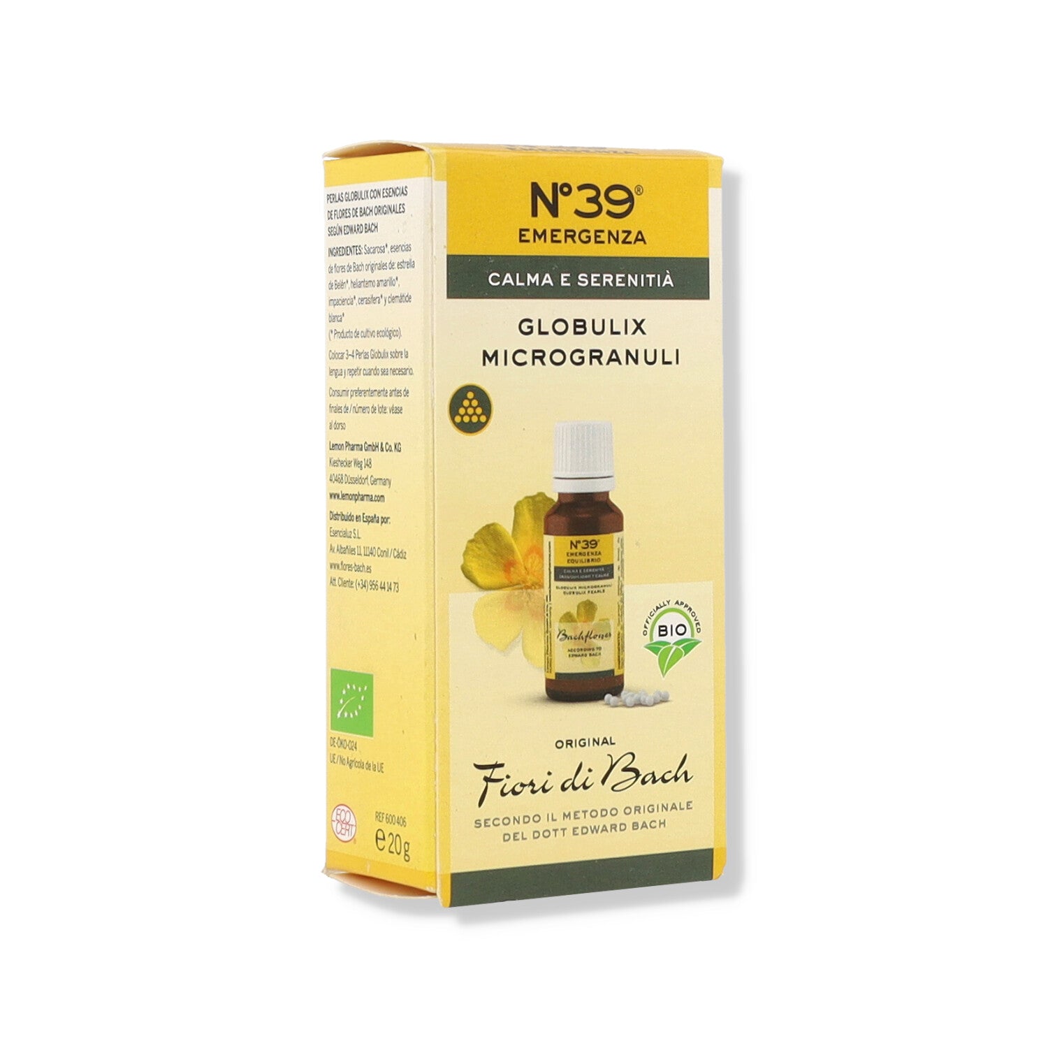 LEMON PHARMA 39 GLOBULIX BIO - 20 G