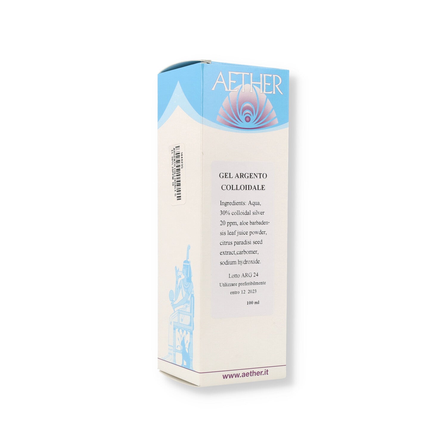 ARGENTO COLLOIDALE GEL 30% 20 PPM 100ML
