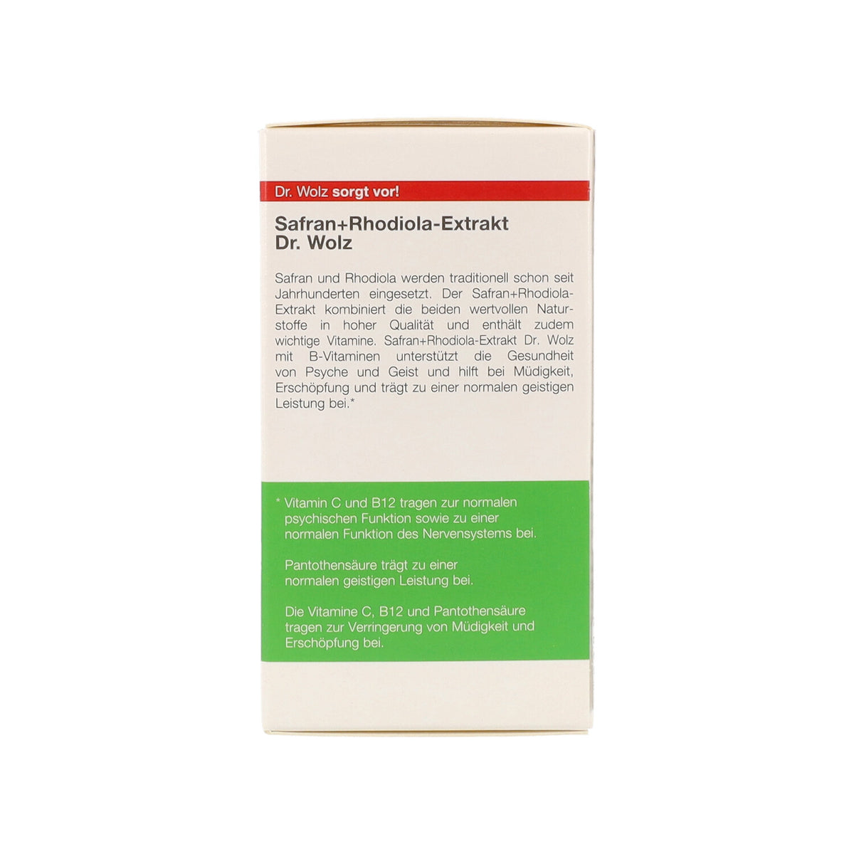 ESTRATTO ZAFFERANO RHODIOLA DR.WOLZ