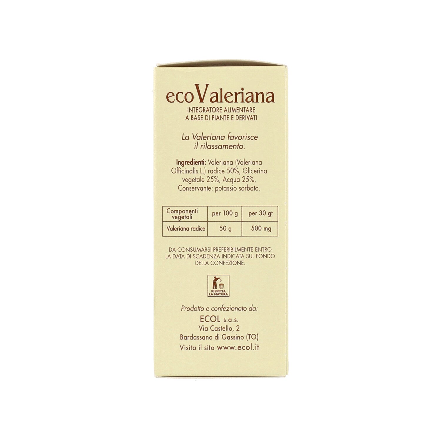 ECOVALERIANA ES. ANALCOLICO - 50ML