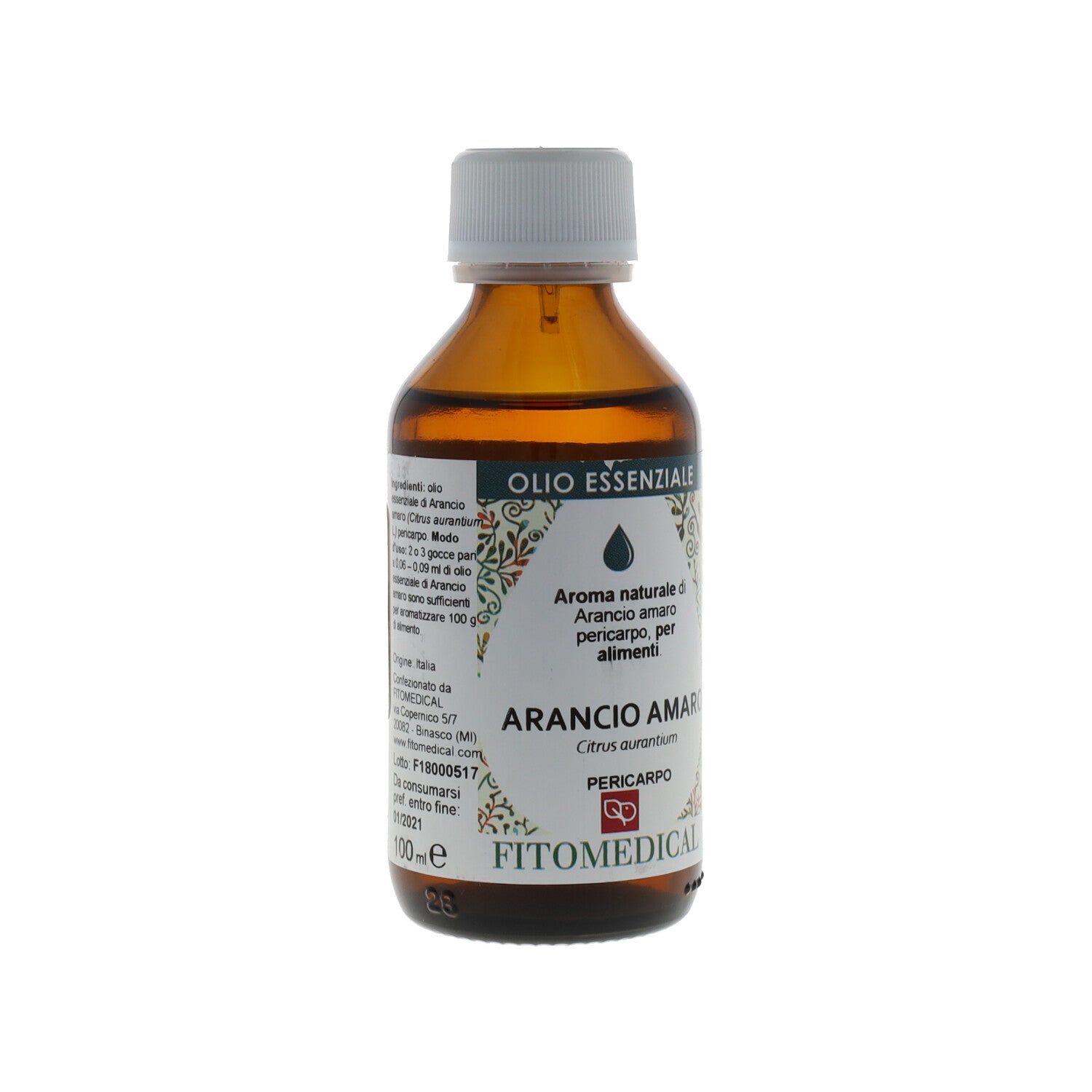 OLIO ESSENZIALE ARANCIO AMARO 100ML FITOMEDICAL