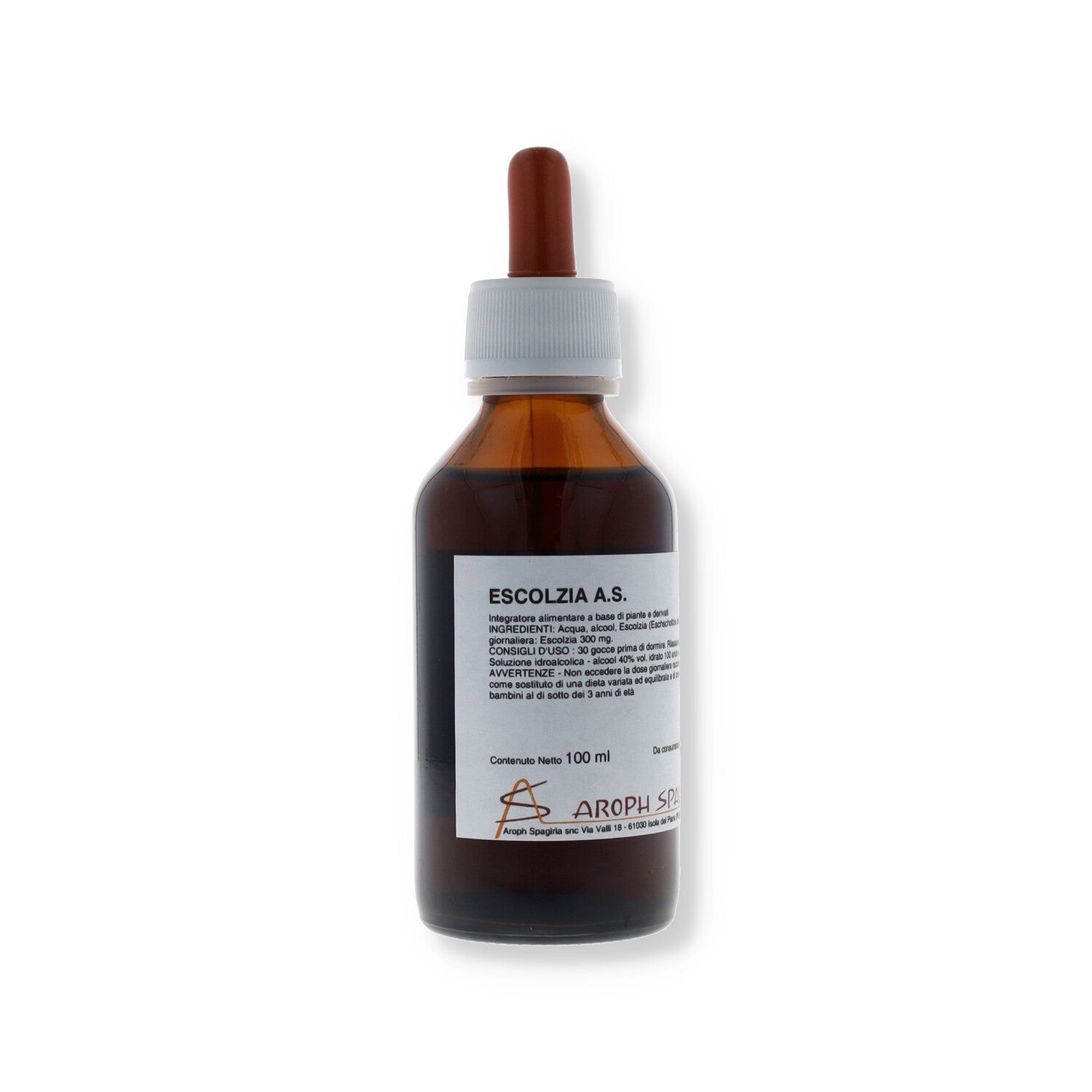 ESCOLZIA AS GTT 100ML AROPH SPAGIRIA