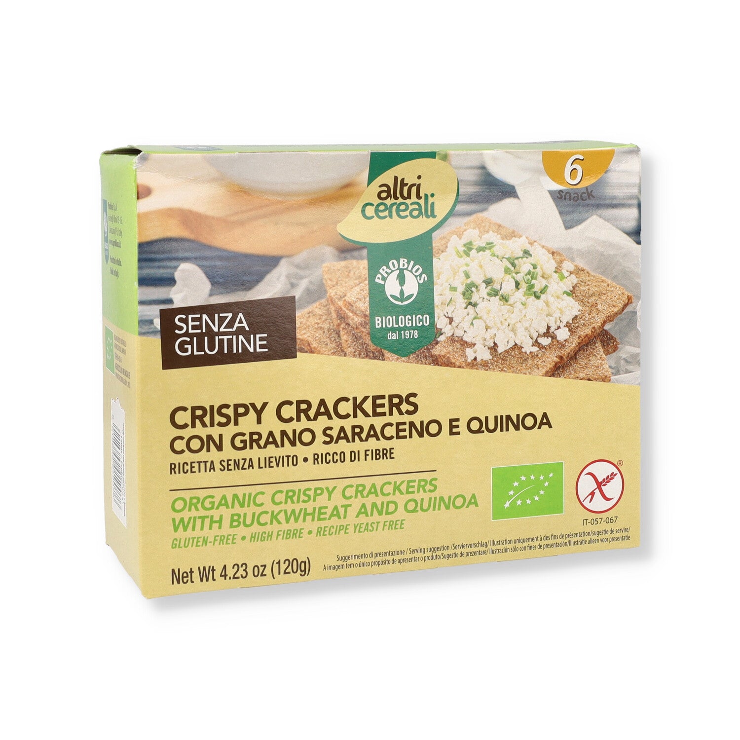 CRISPY GRANO SARACENO 120G