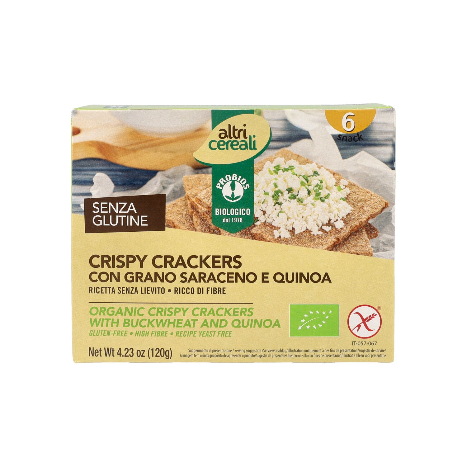 CRISPY GRANO SARACENO 120G
