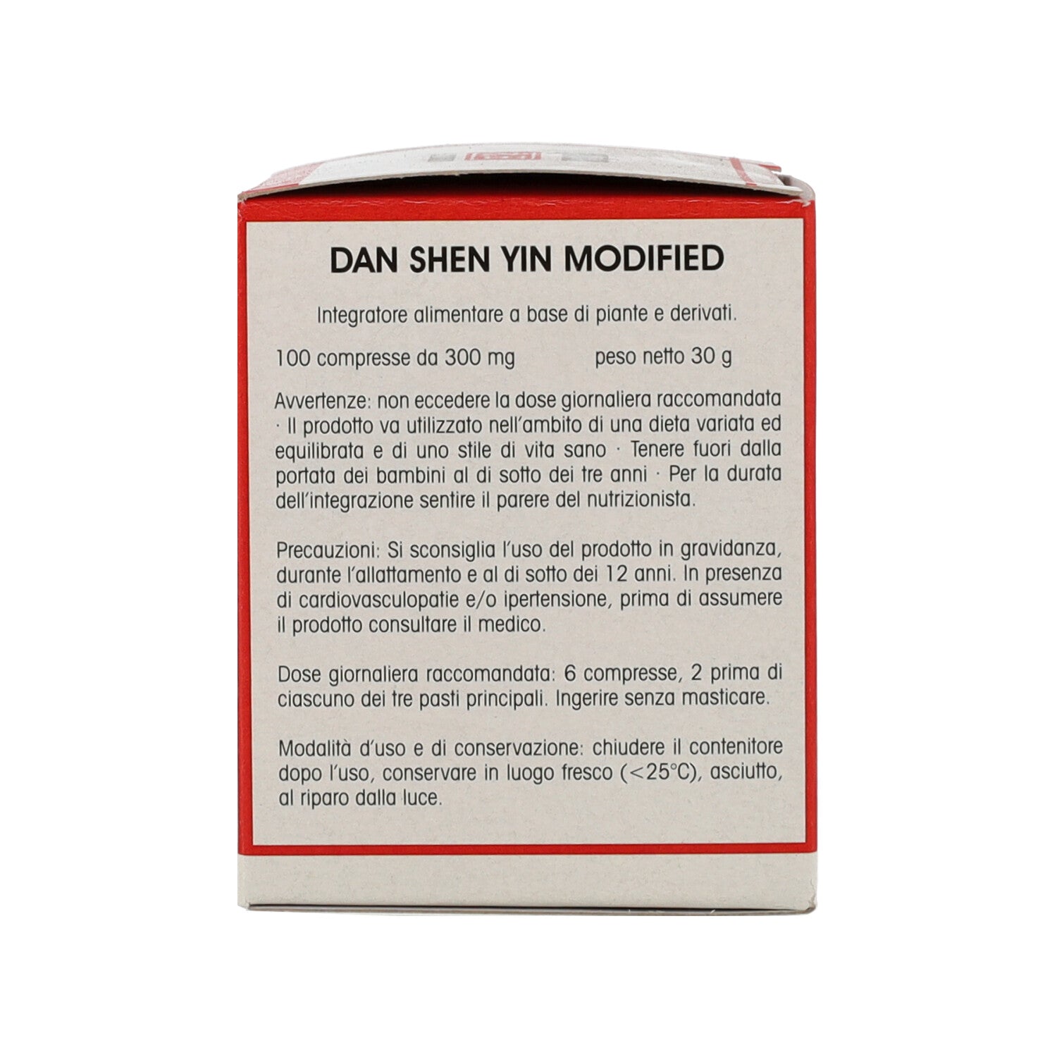 DAN SHEN YIN MODIFIED