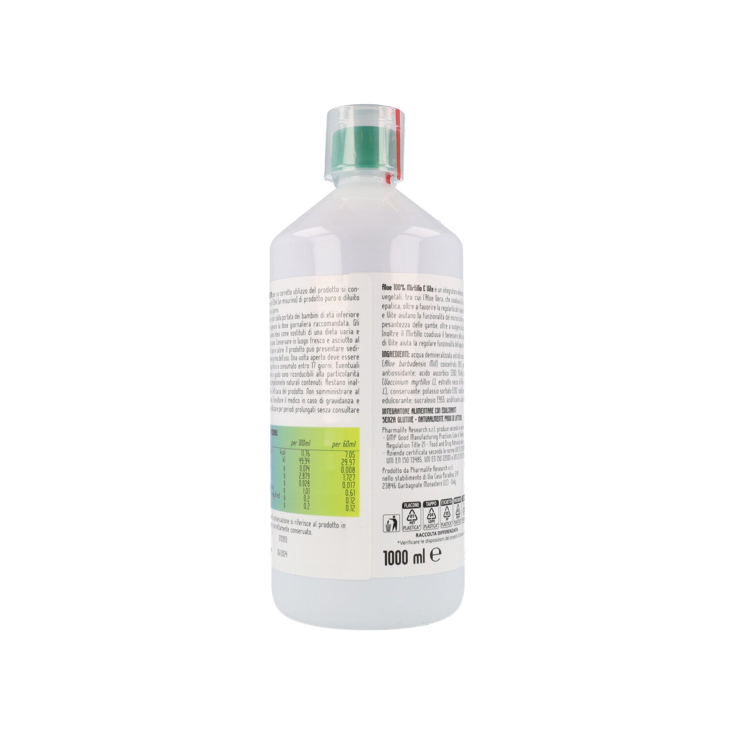 ALOE MIRTILLO & VITE 1L