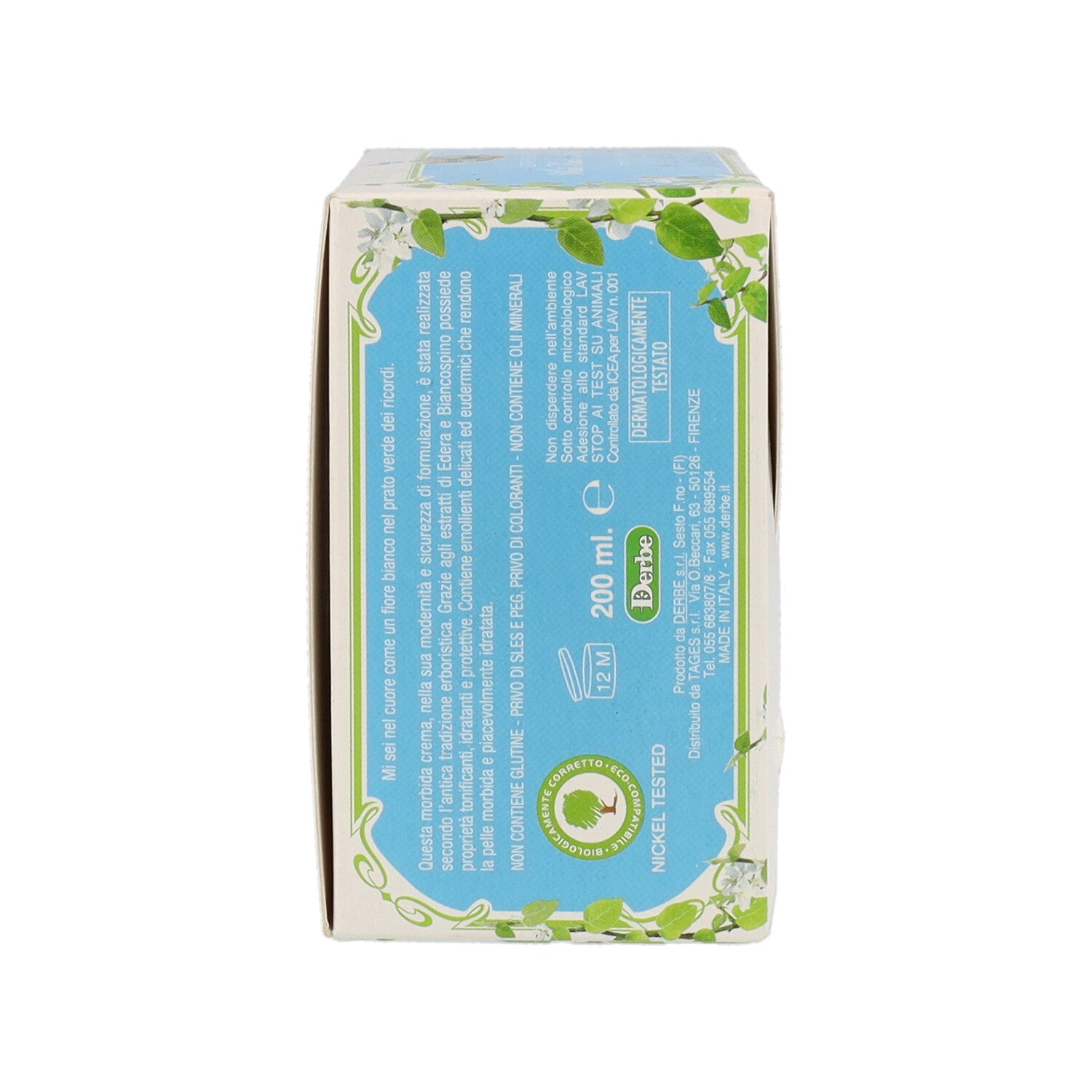 CREMA CORPO FIORI BIANCHI &FOGLIE VERDI 200 ML