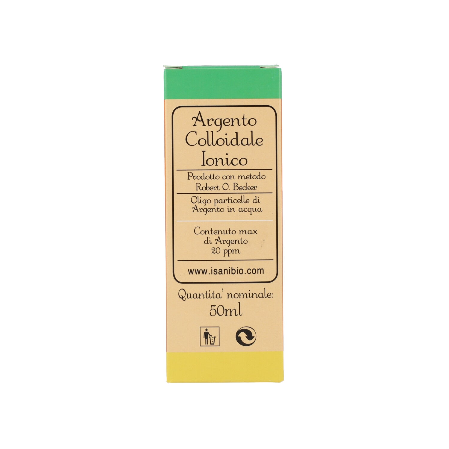 ARGENTO COLLOIDALE IONICO 50ML 20PPM